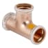 VVS / VVS / Rør og fittings / Presrør og fittings / Geberit / Geberit Mapress Kobber Gas / T-stykker