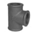 VVS / VVS / Rør og fittings / Sort rør og fittings / Tee'er / Lige mål