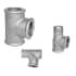 VVS / VVS / Rør og fittings / Galvaniseret rør og fittings / Tee'er