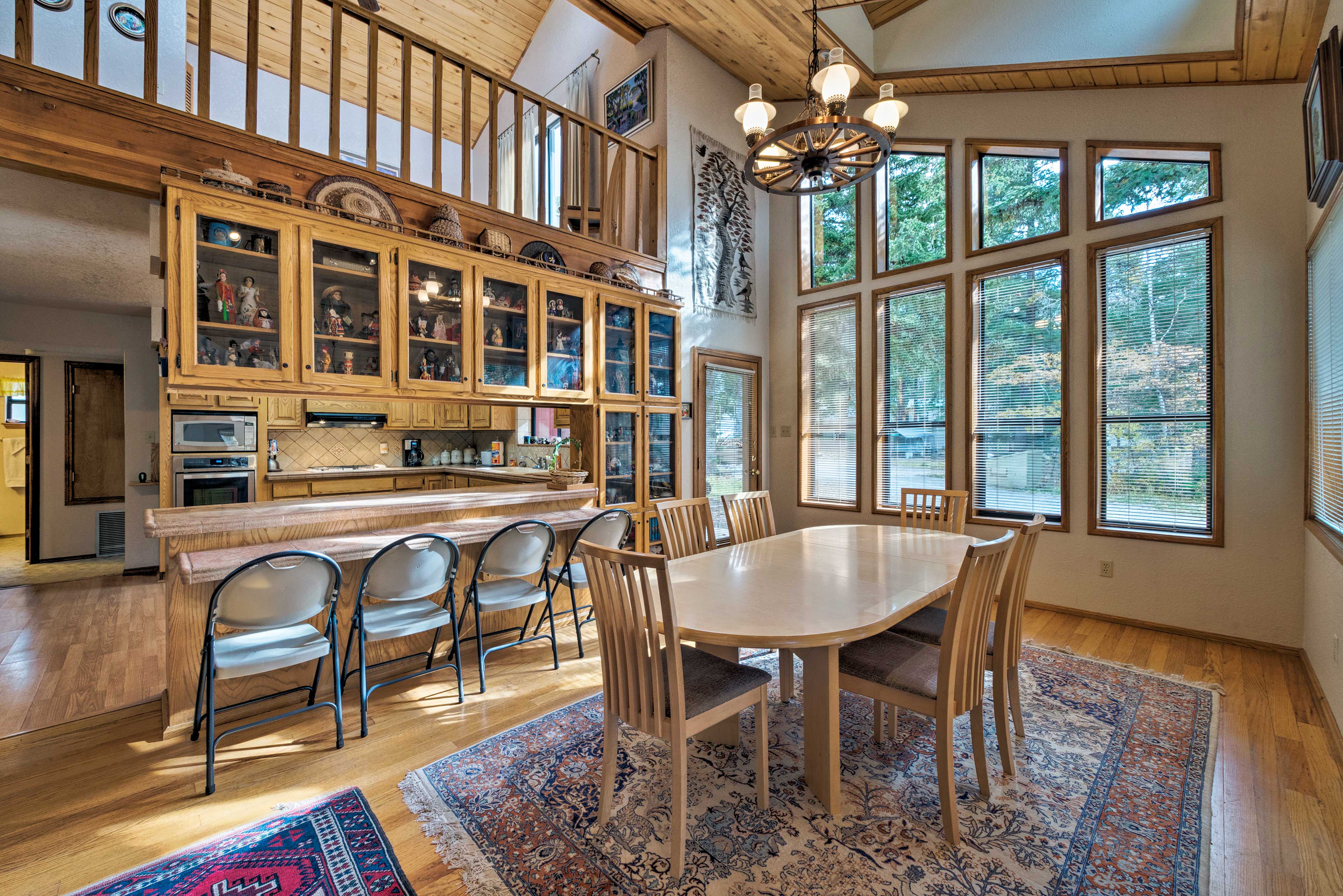 Dining Area | Dishware & Flatware | Multi-Level Home