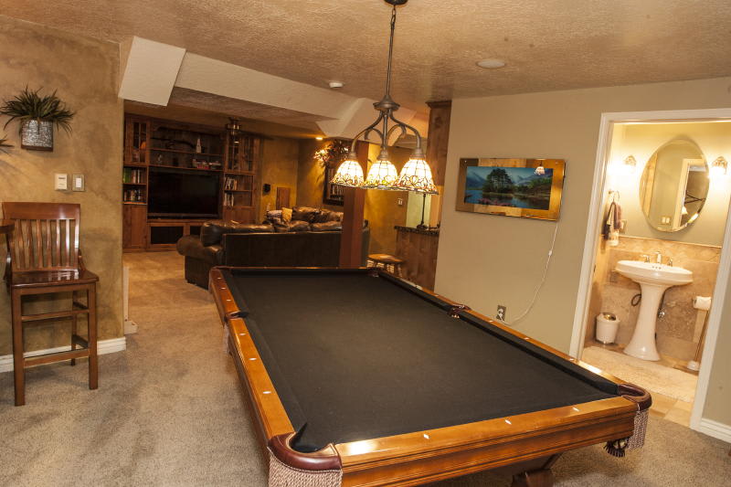 Basement | Game Room | Half Bathroom