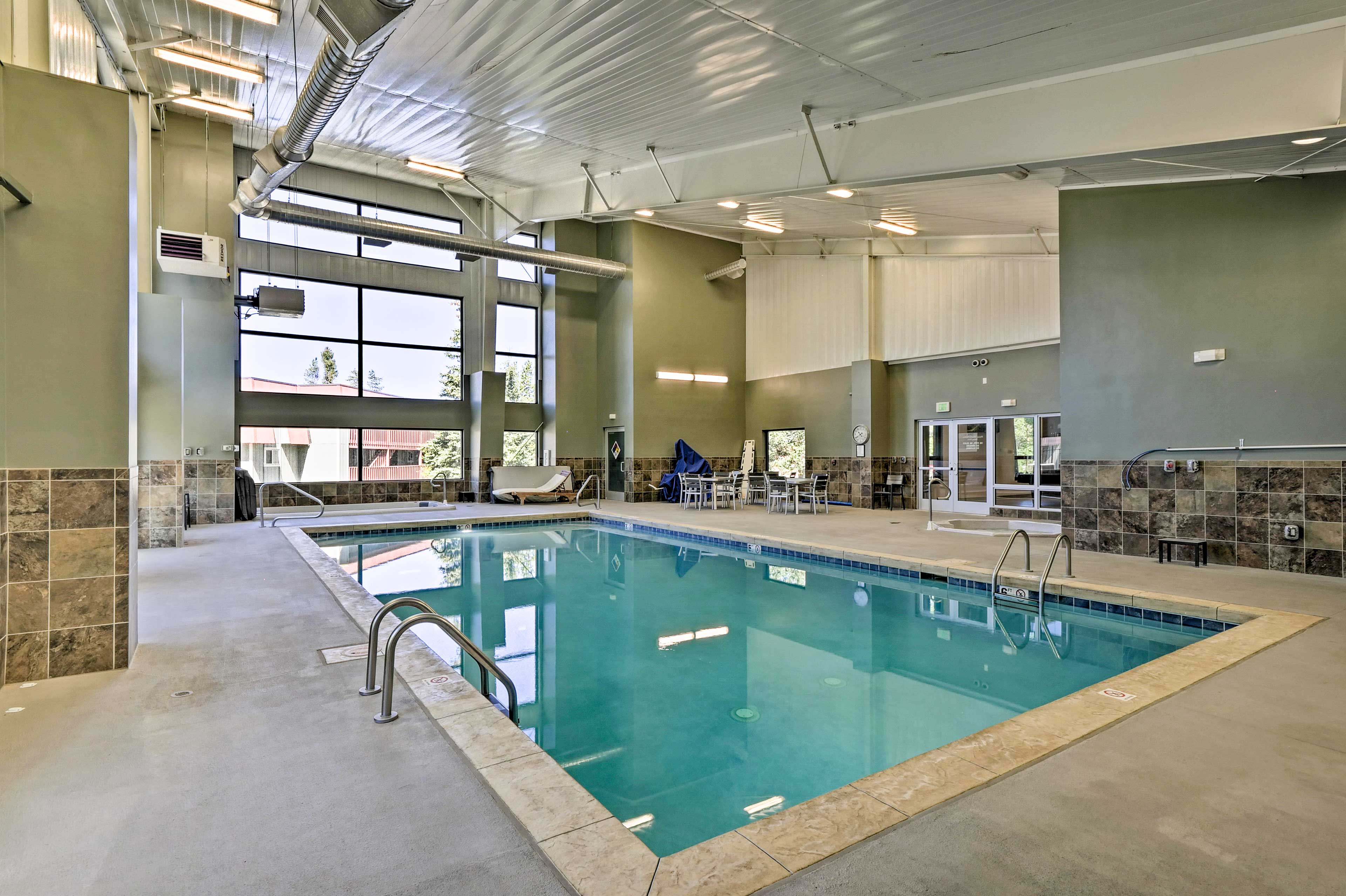 High Country Haus Amenities | 2 Indoor Whirlpools & Swimming Pool | Fitness Room