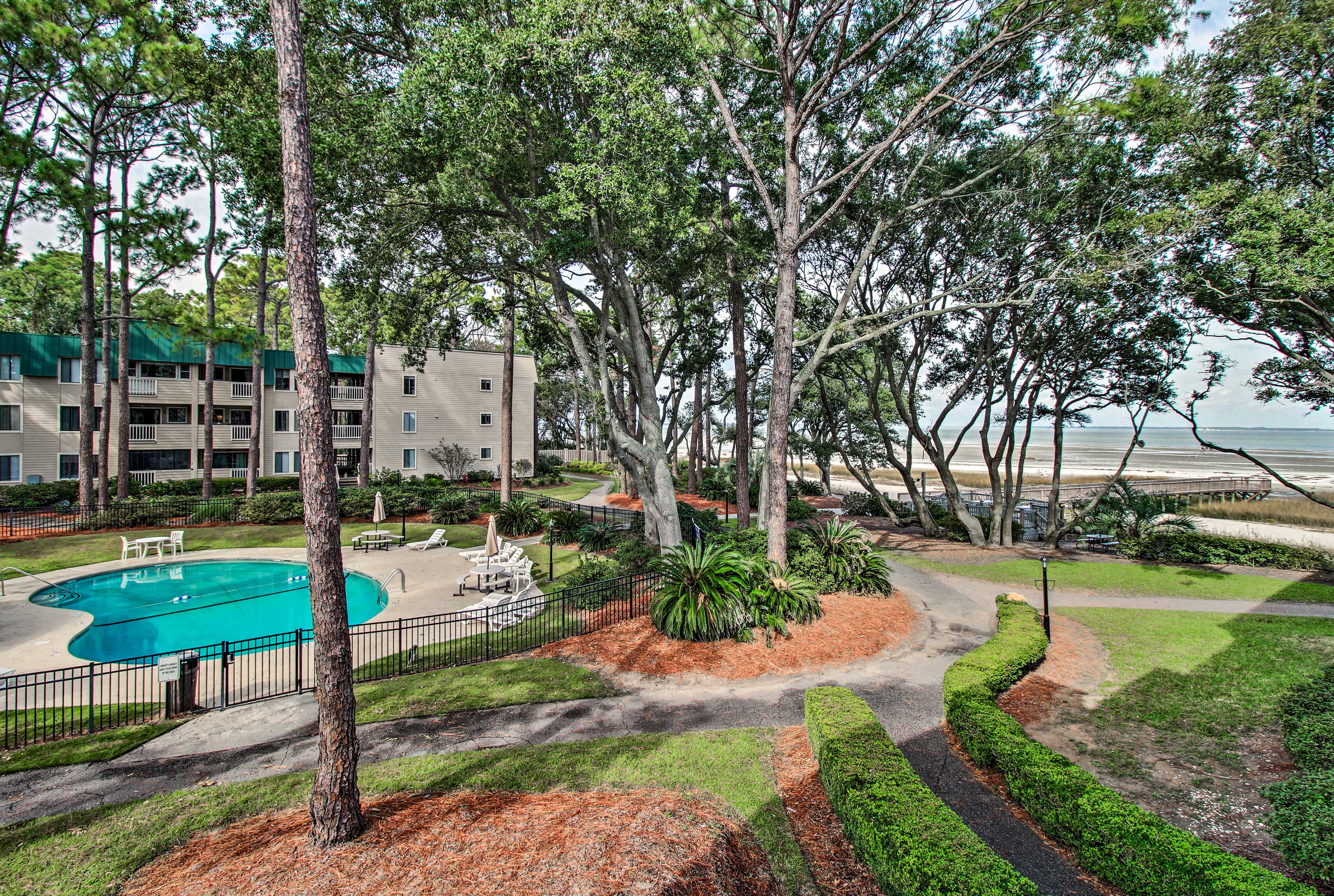 Hilton Head Island Vacation Rental | 2BR | 2BA | Stairs Required | 1,035 Sq Ft