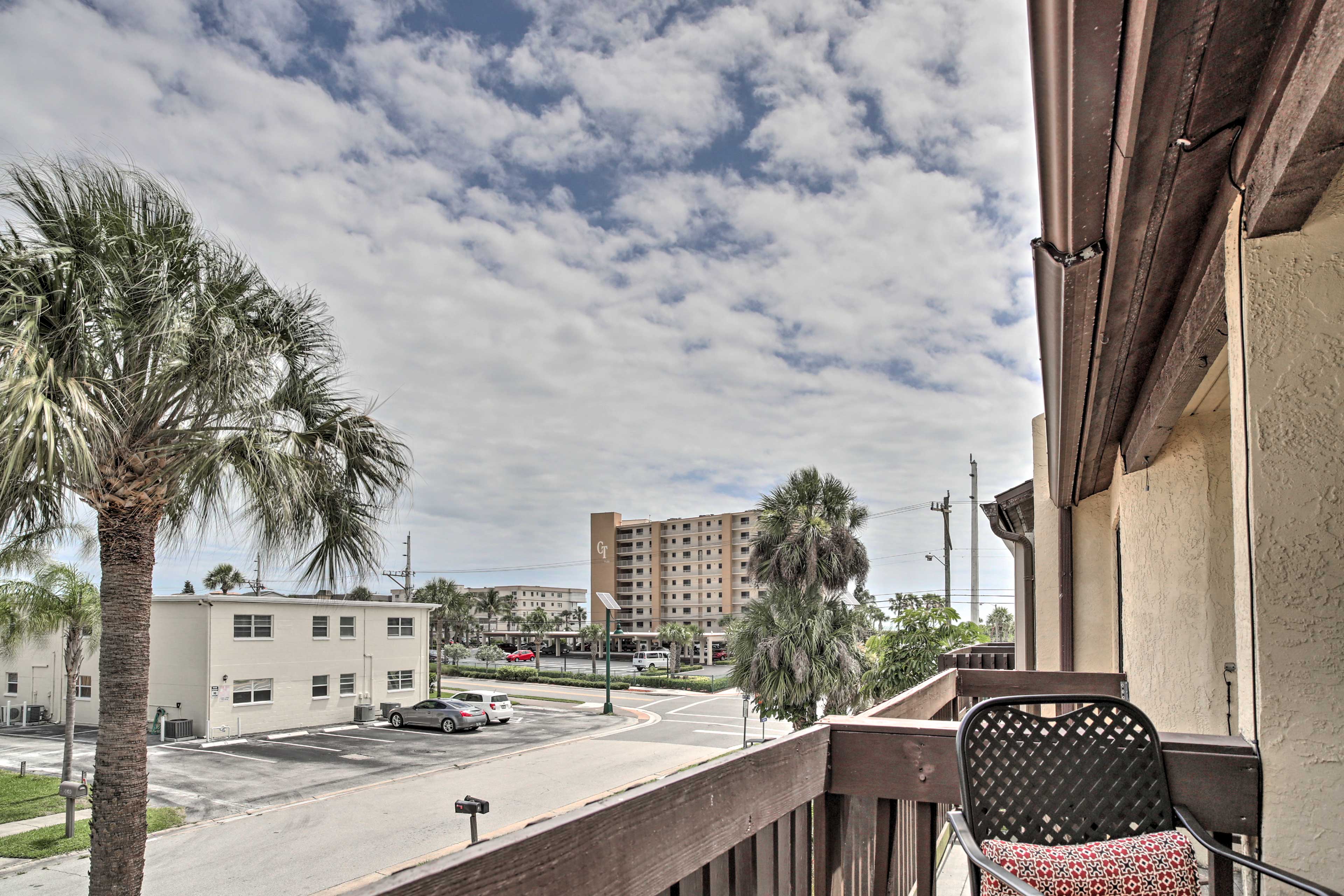 Private Balcony | 1 Block to Beach