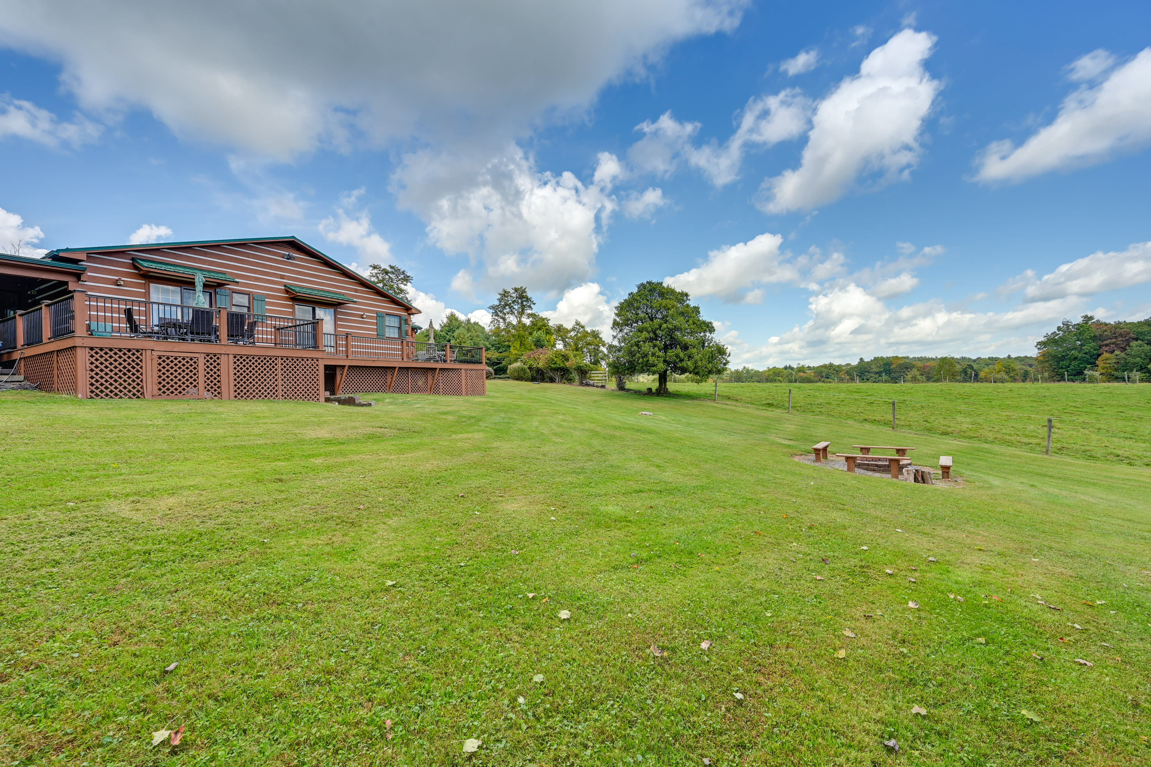 Spacious Backyard