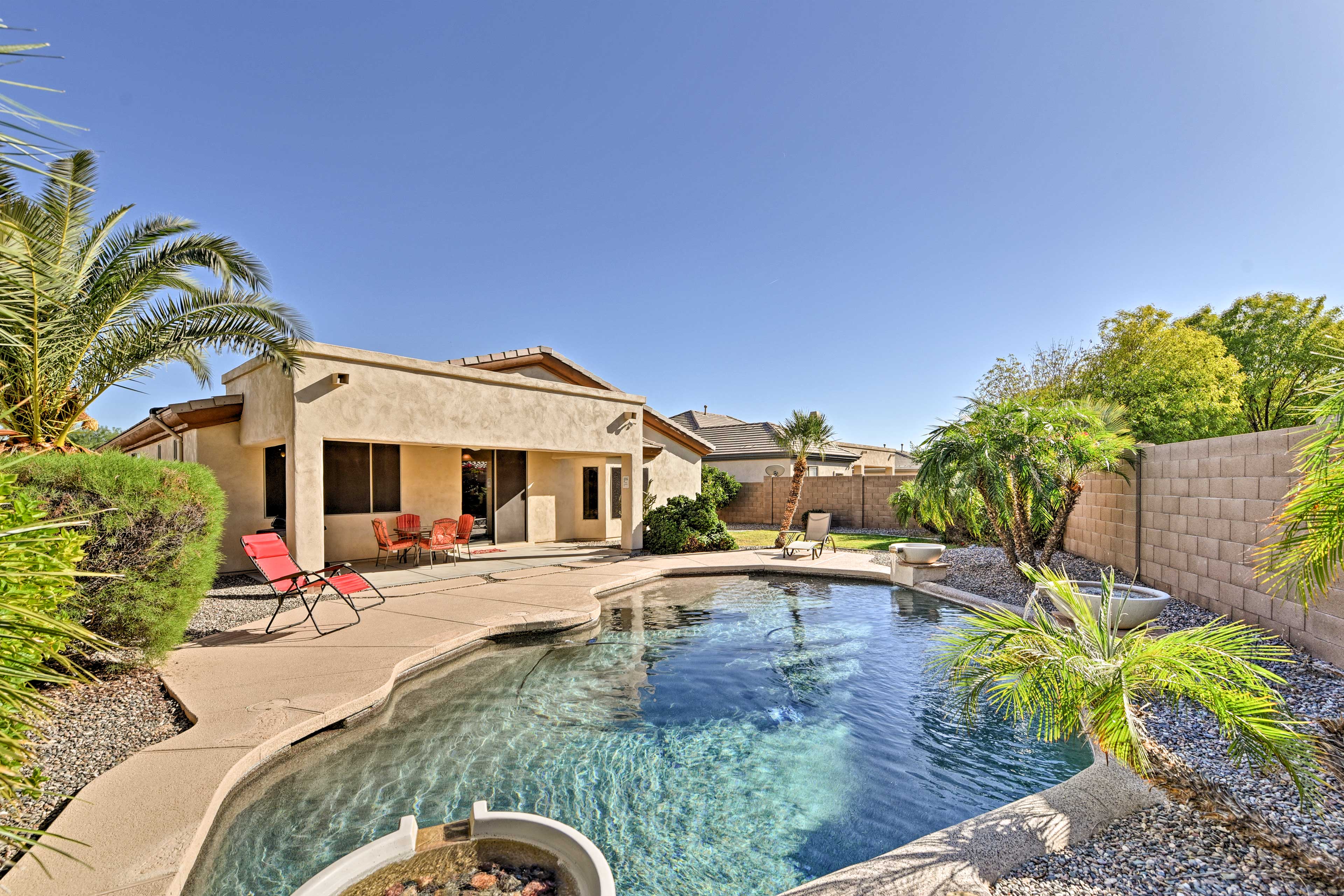 Goodyear Getaway w/ Private Pool & Outdoor Lounge!