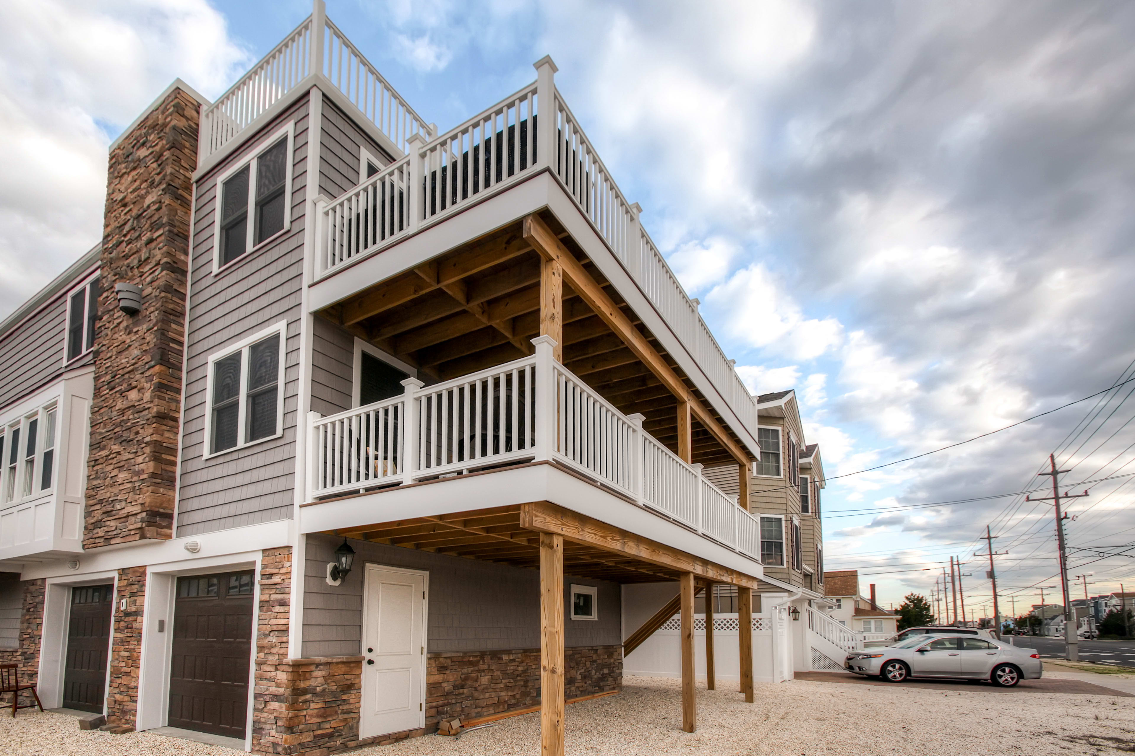 Long Beach Island Vacation Rental | Apartment | 2BR | 1BA | Steps Required