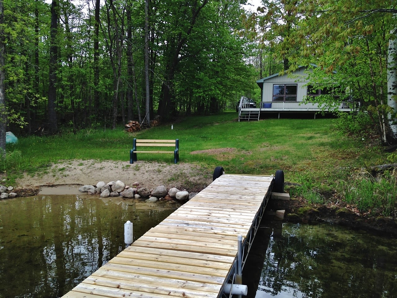 Cabin Exterior | Sitting Areas | Firewood Provided