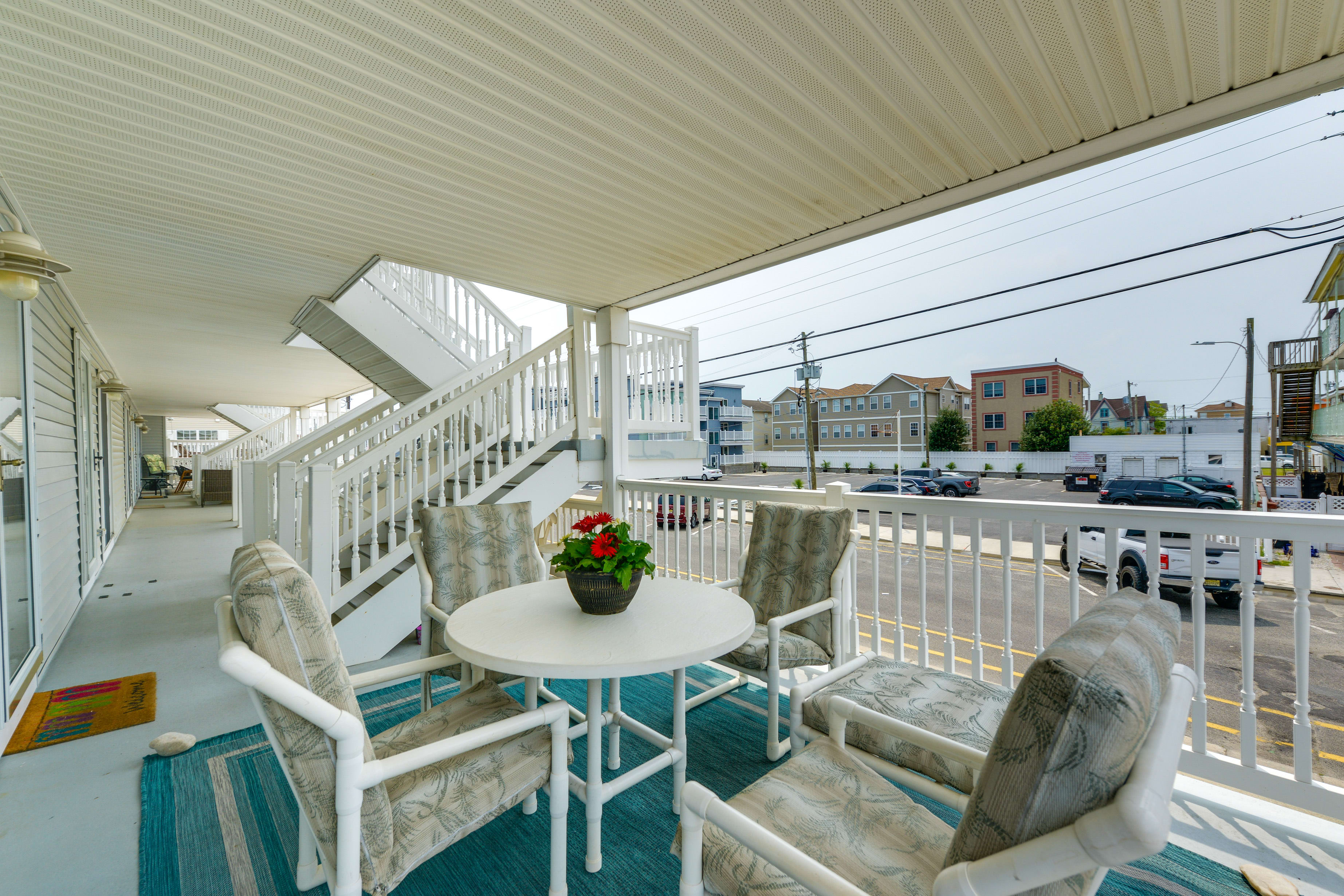 Private Balcony | 2 Blocks to Beach