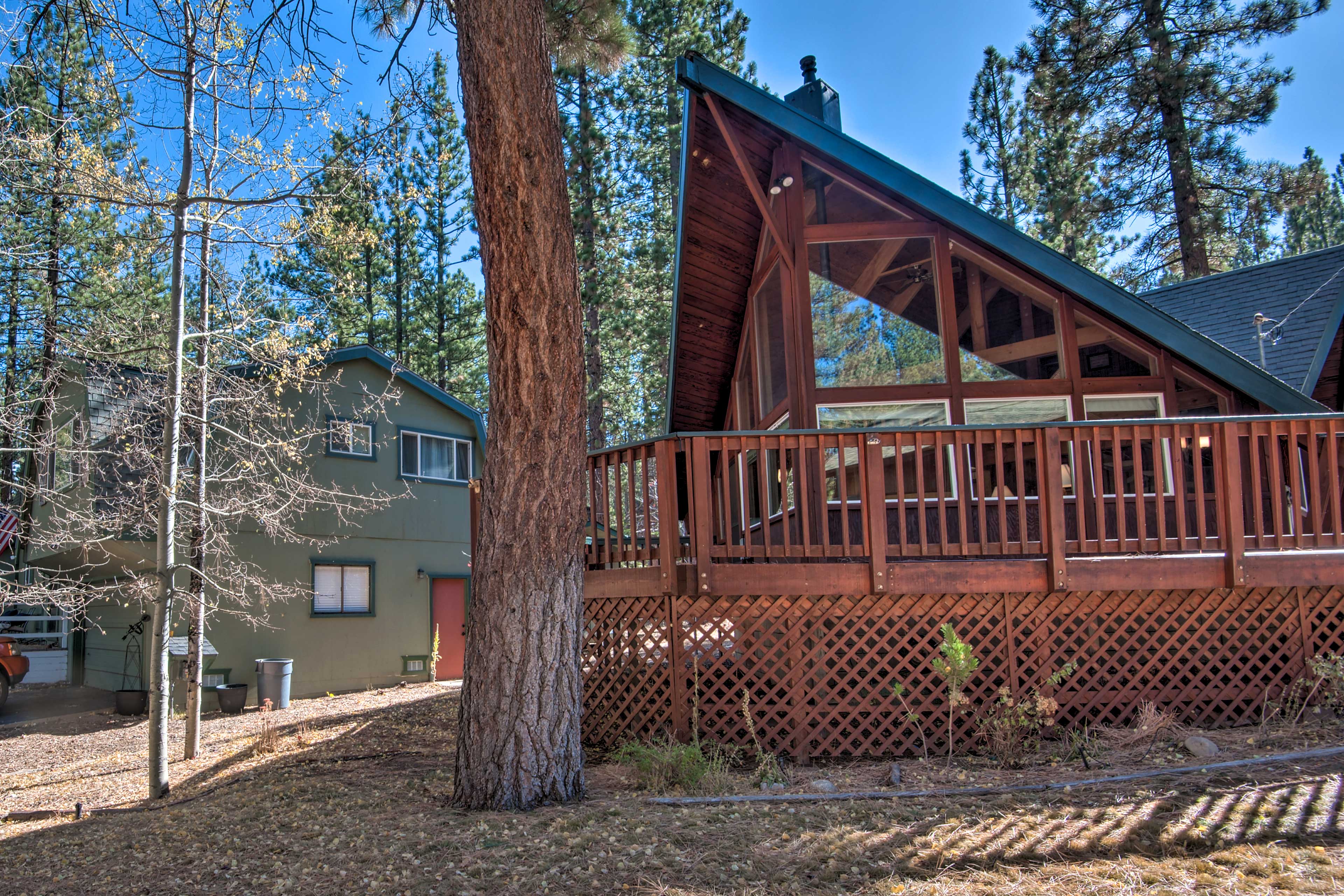 South Lake Tahoe Vacation Rental | 3BR | 2BA | 1,356 Sq Ft | Stairs to Access