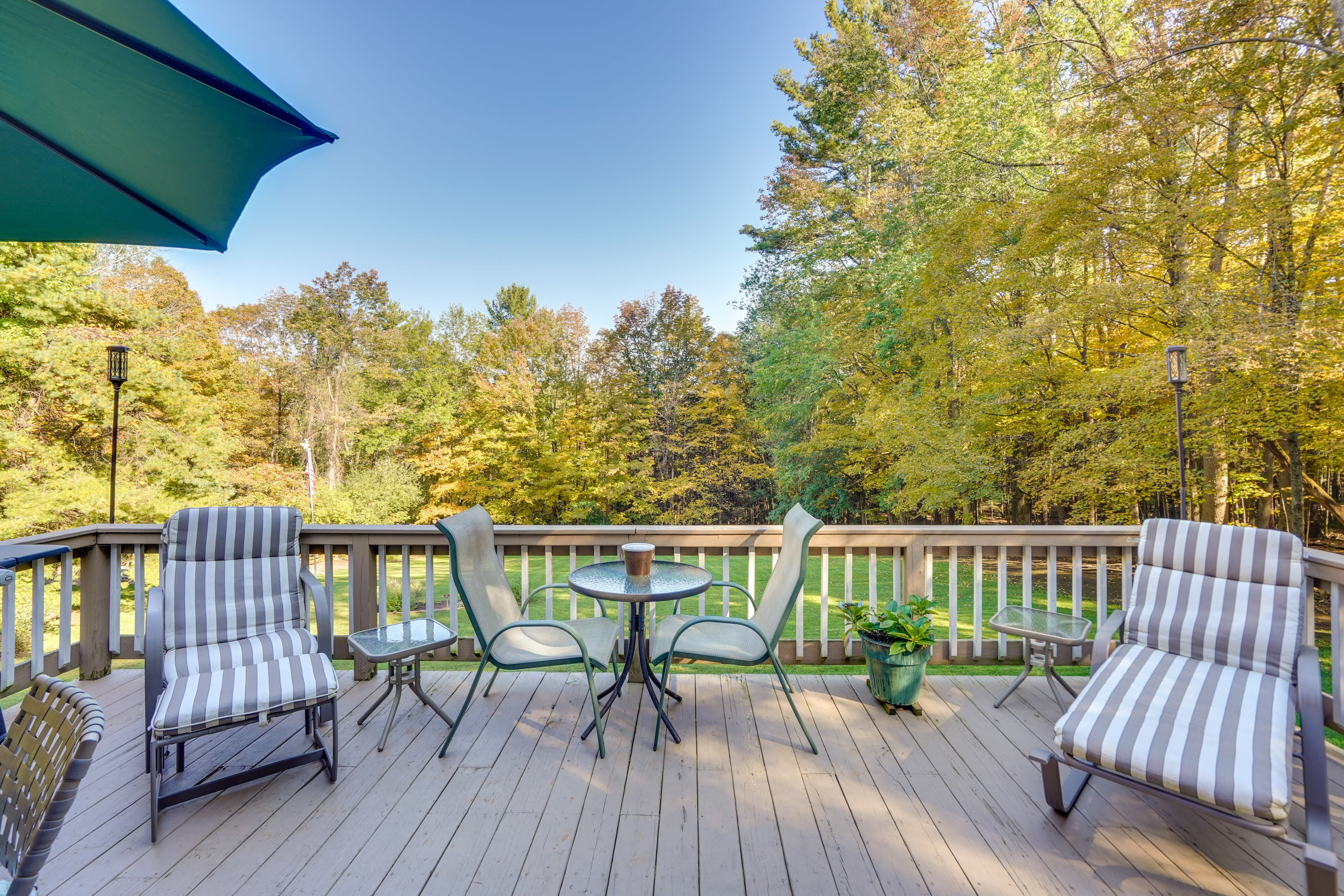 Furnished Deck | Outdoor Dining | Spacious Yard