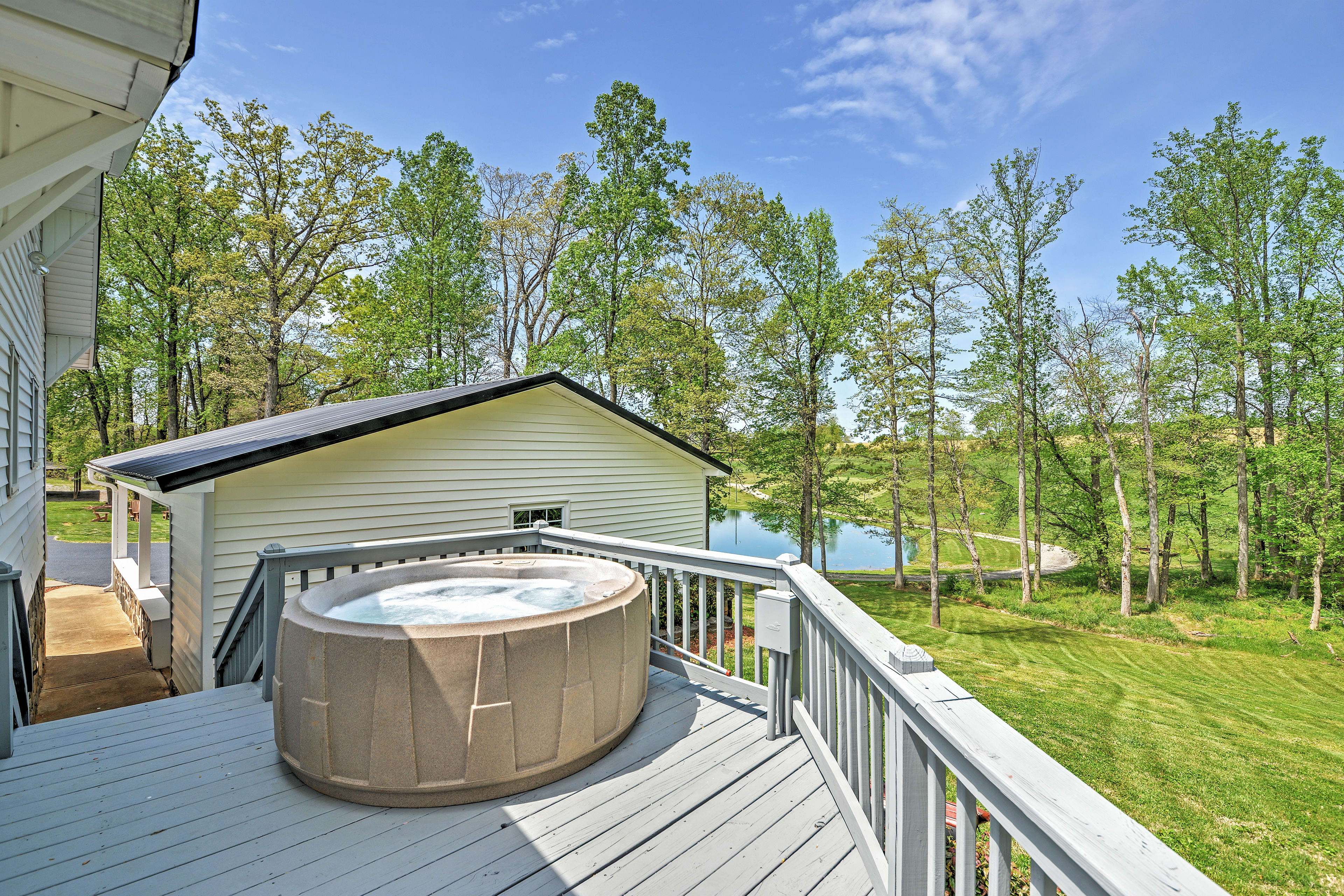 Wraparound Porch | Private Hot Tub