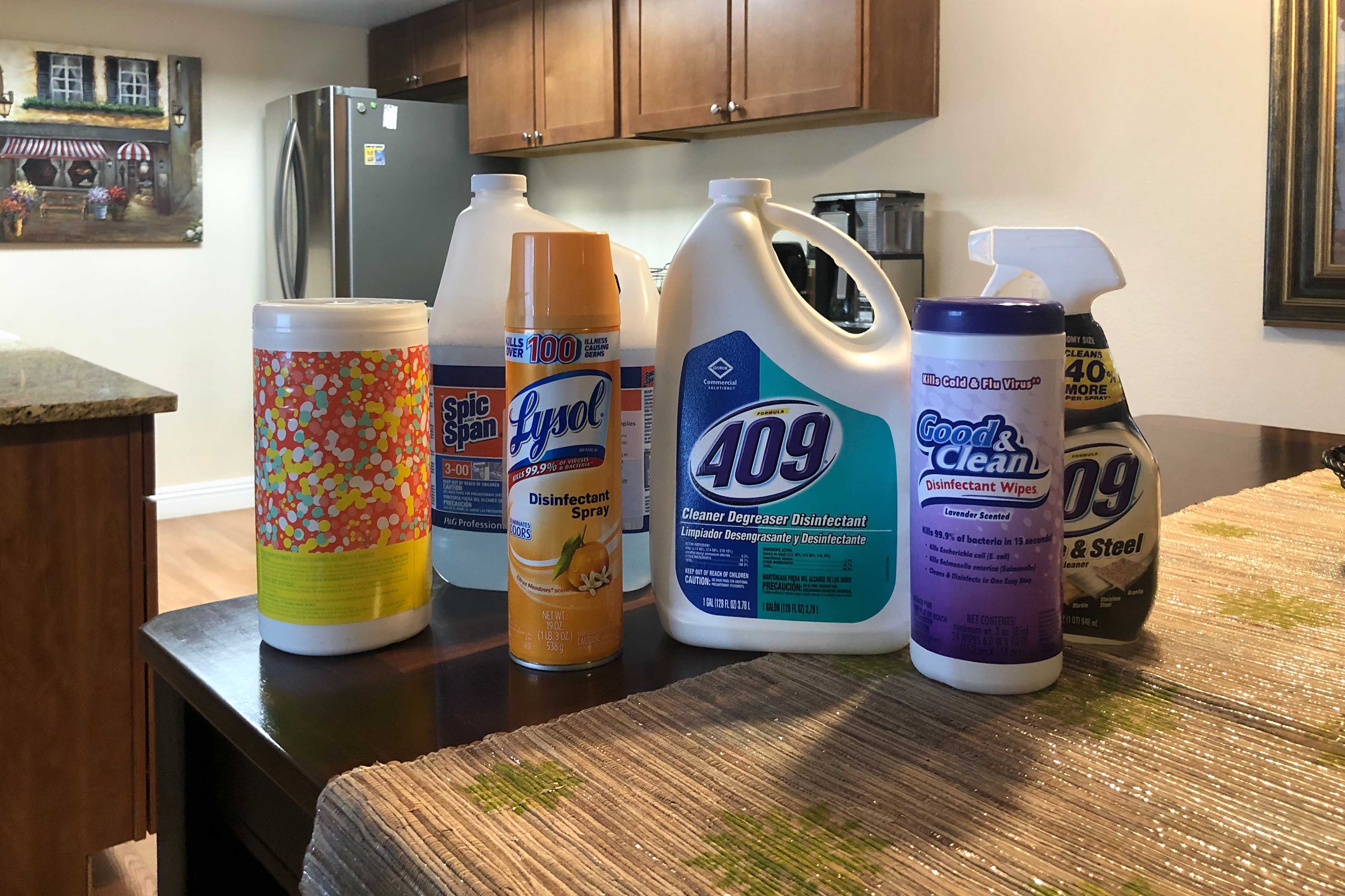 Kitchen | Cleaning Supplies