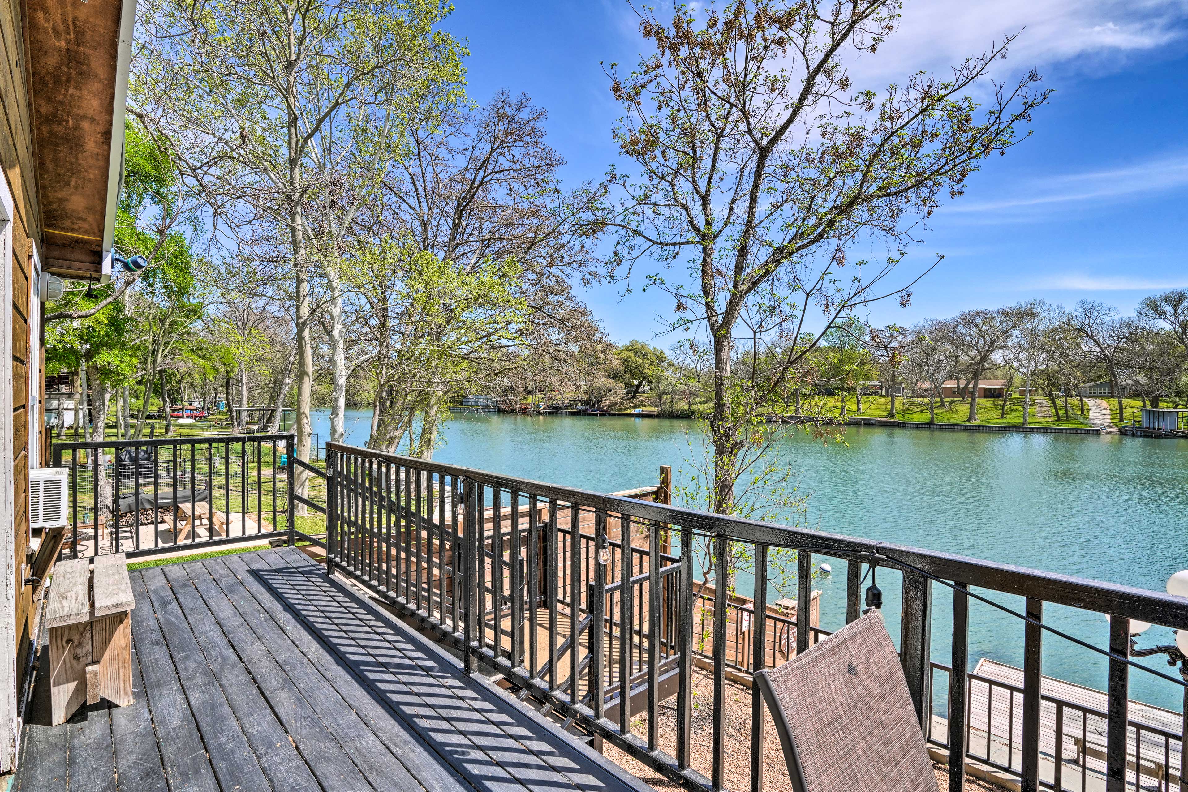 Riverfront Balcony