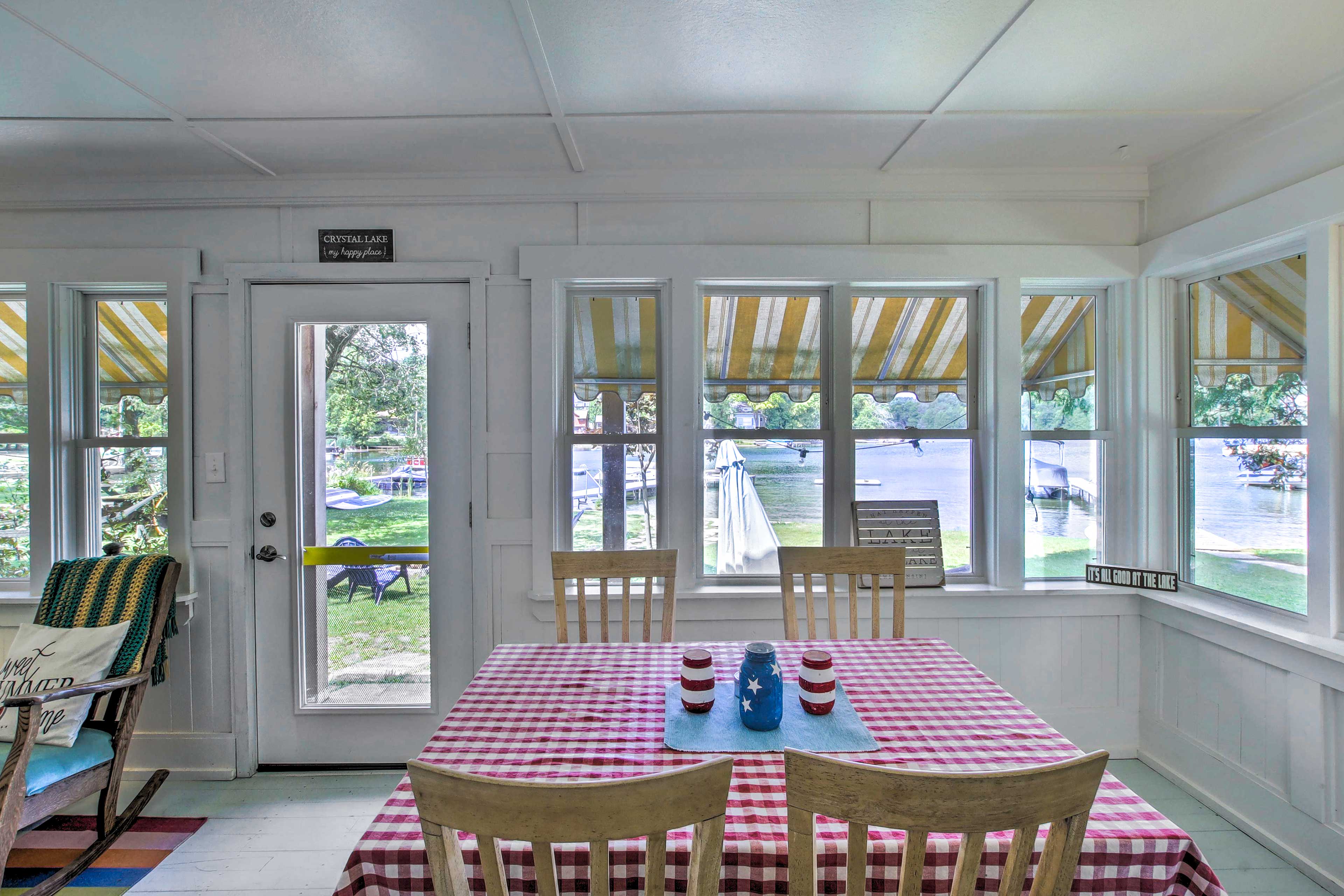 Sunroom | Dining Table | Dishware/Flatware | Cooking Basics