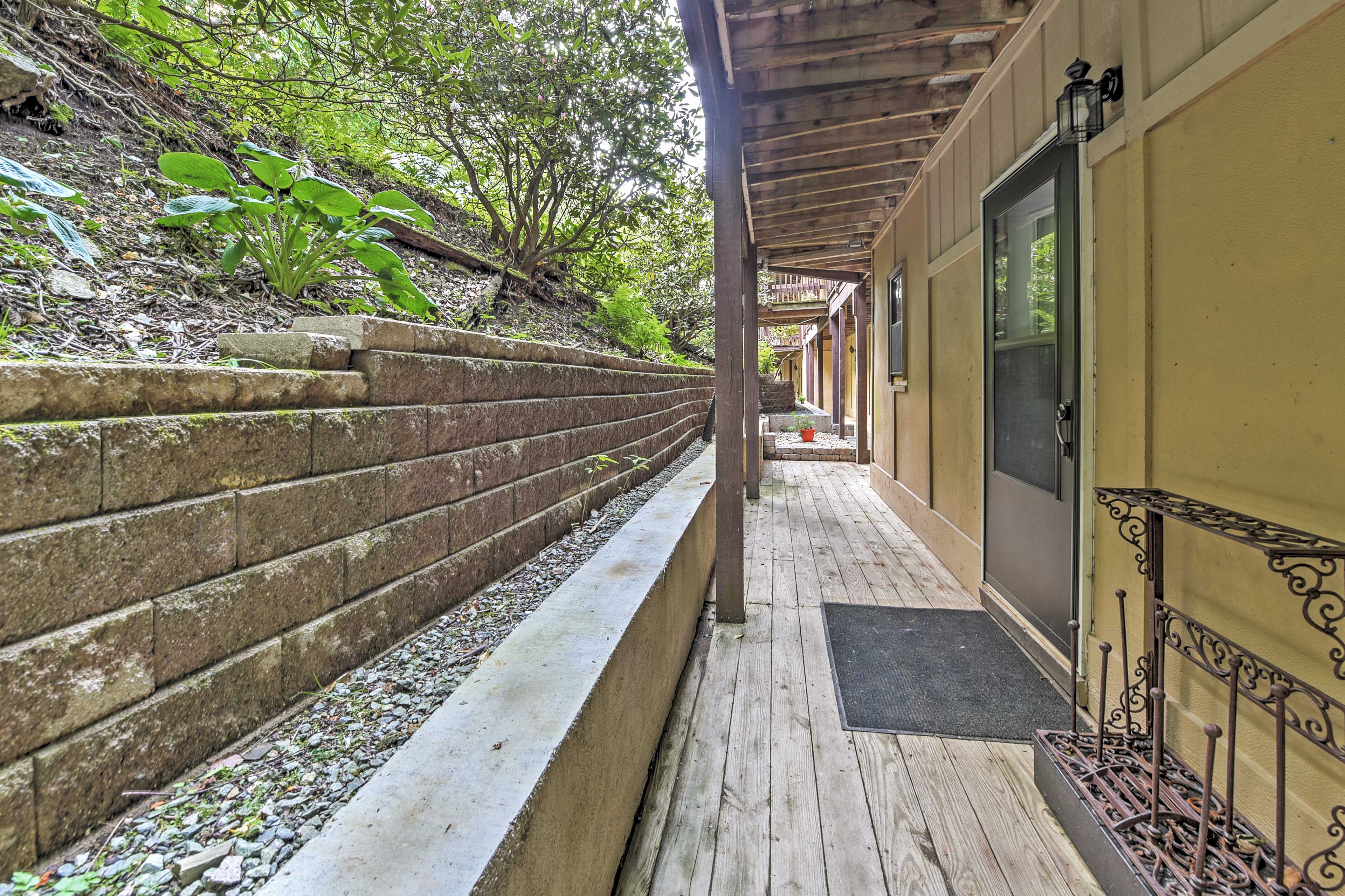 The home also features a patio.