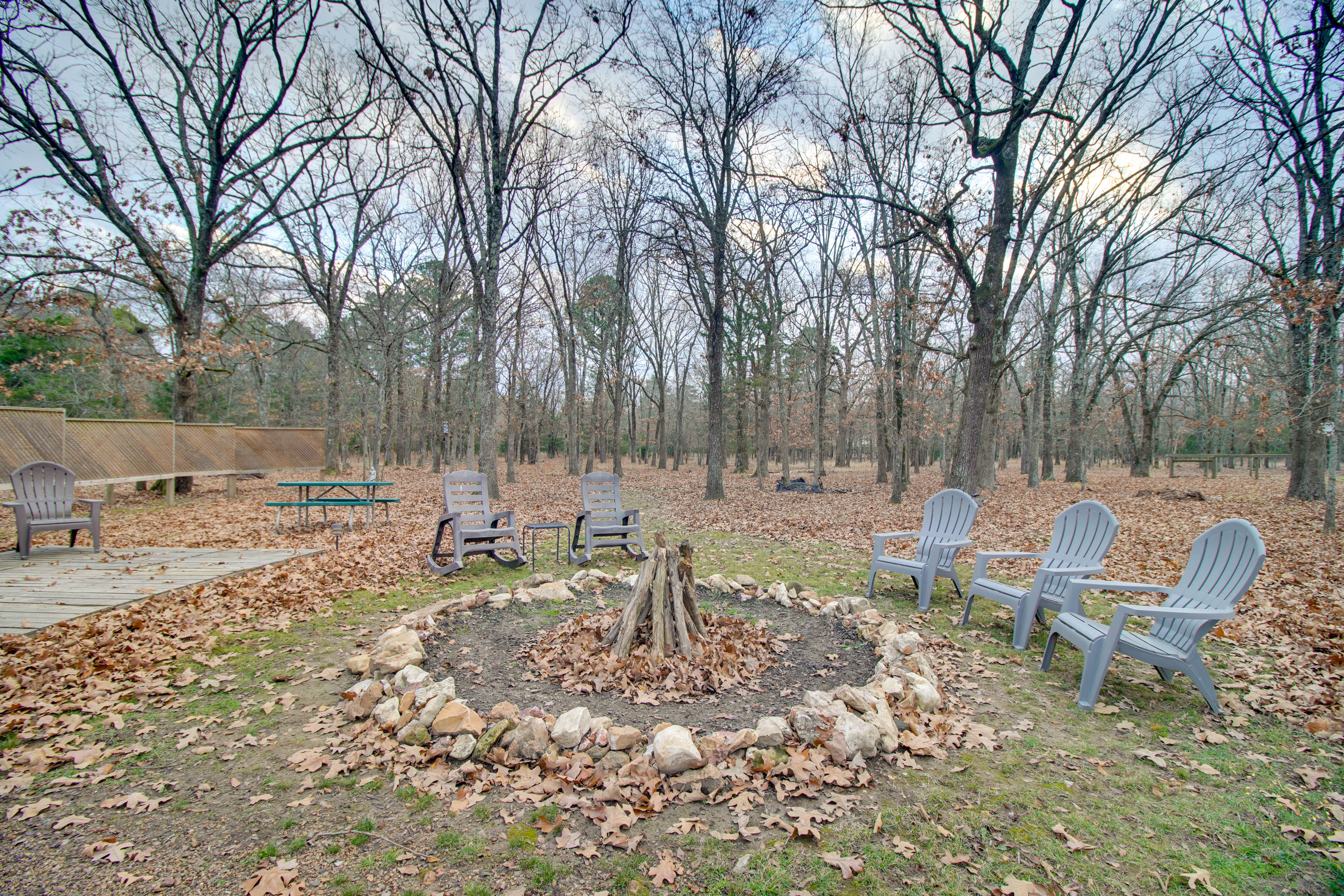 Exterior | Private Yard | Fire Pit