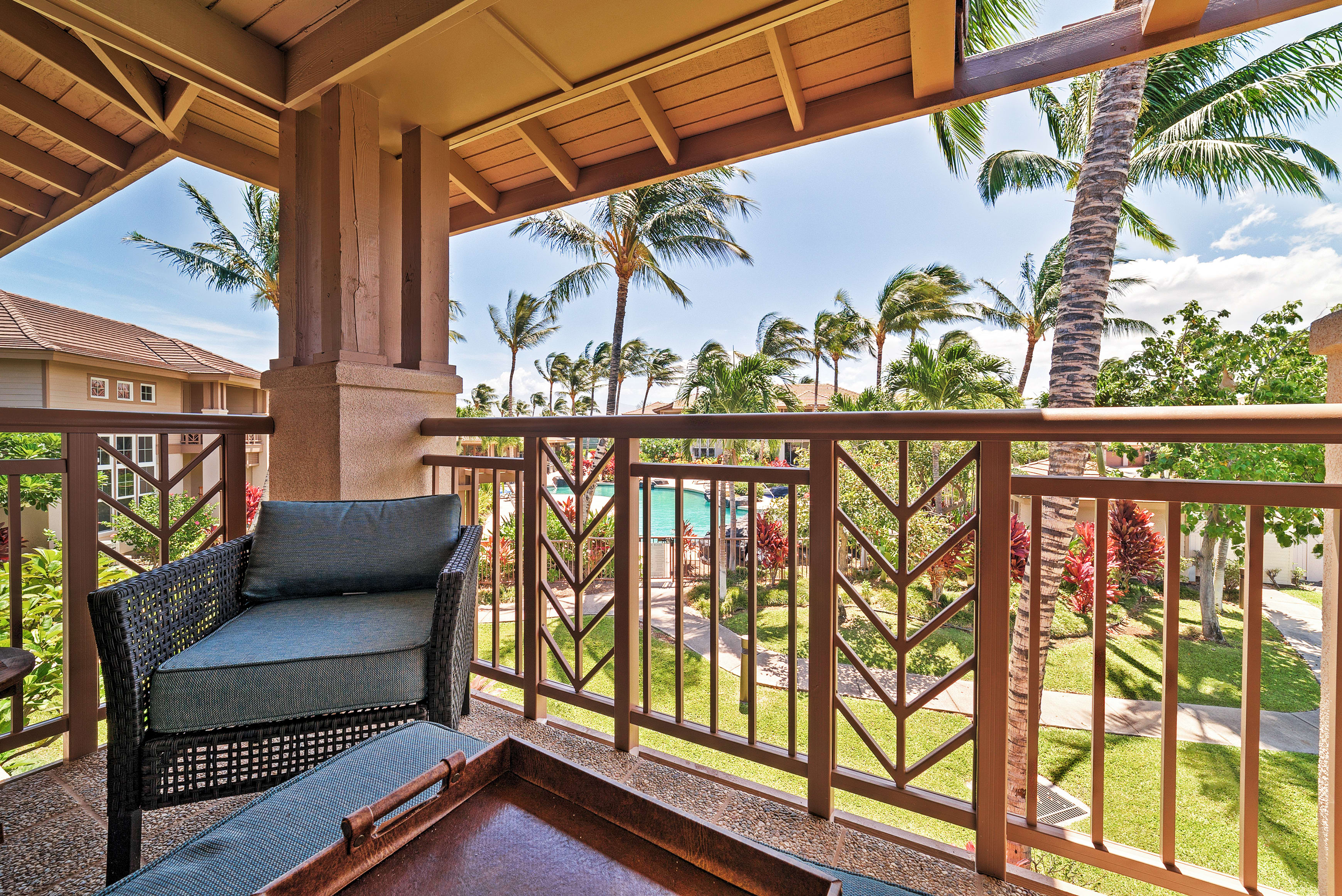 Enjoy amazing views right from your private balcony!