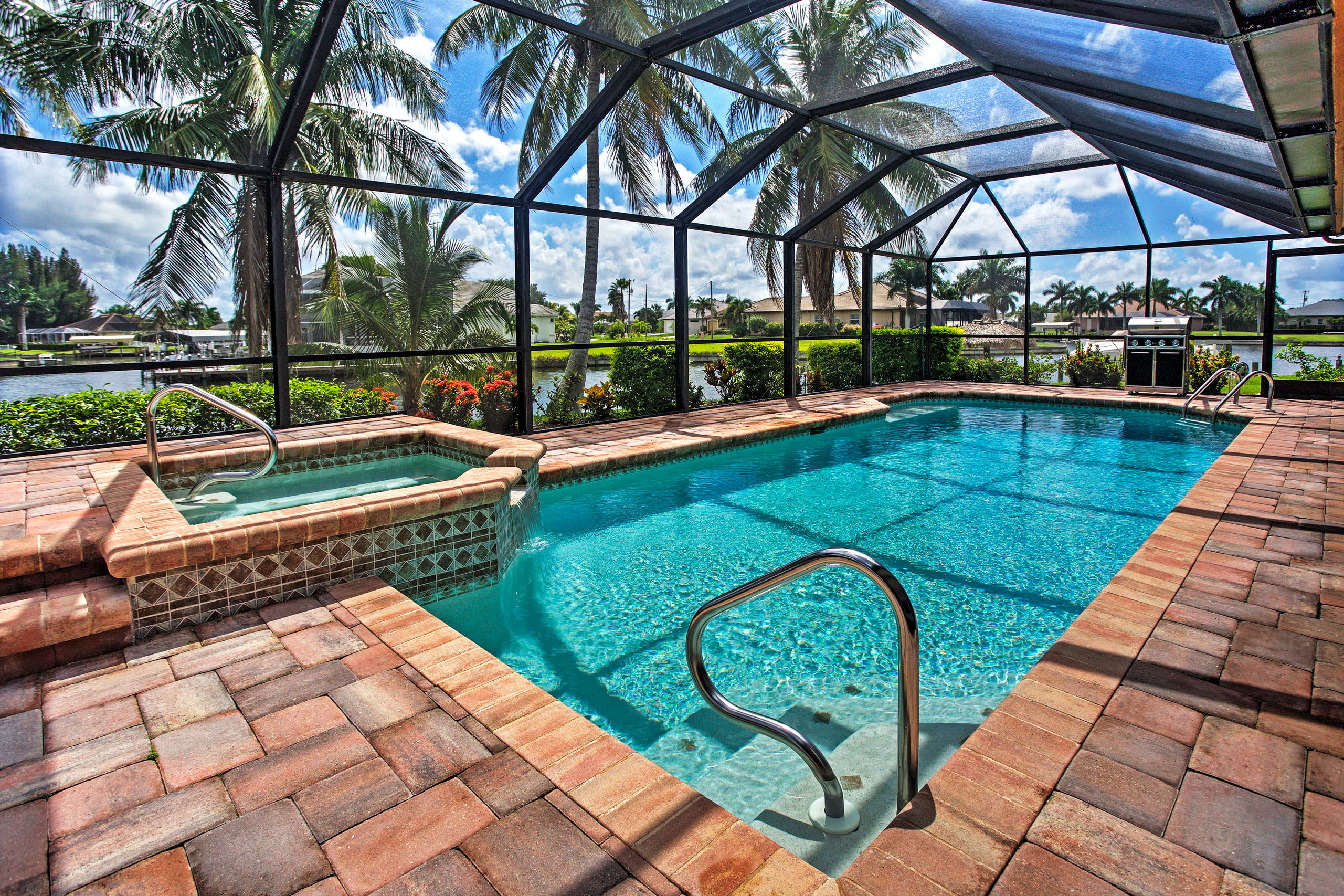 Cape Coral Vacation Rental | 3BR | 2BA | 1,680 Sq Ft | Step-Free Access