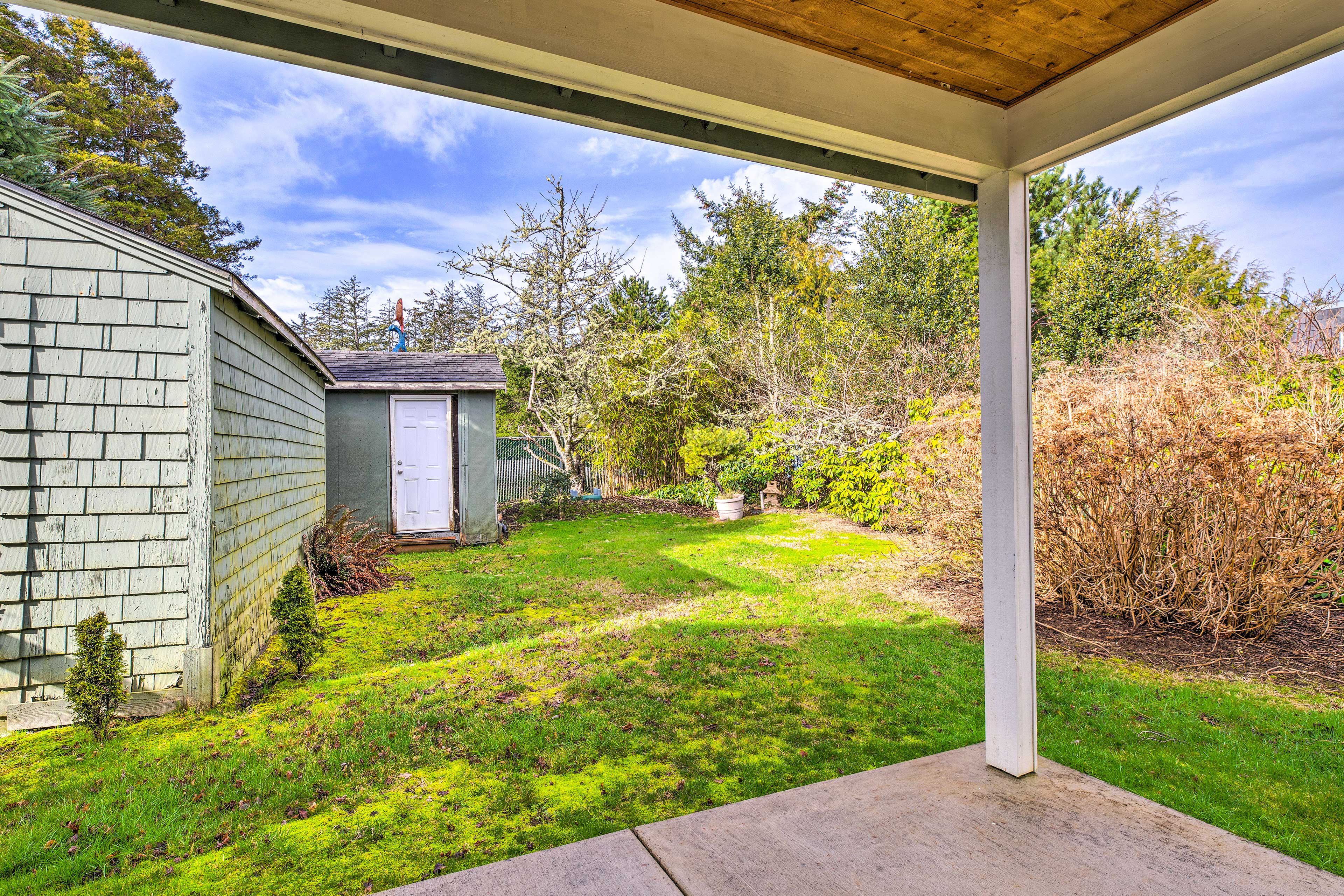 Backyard | Covered Patio