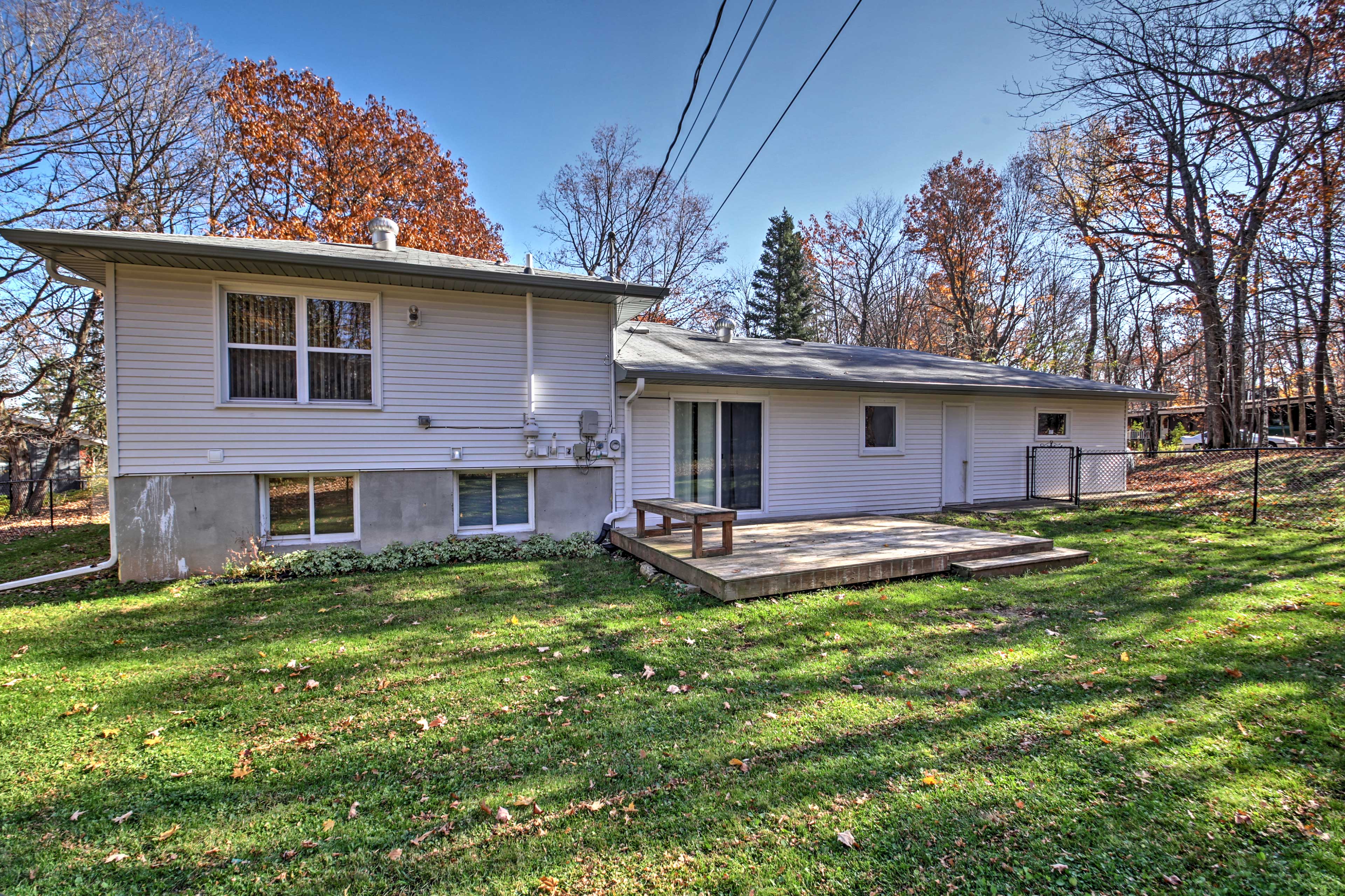 Fenced-In Backyard | Patio | Charcoal Grill