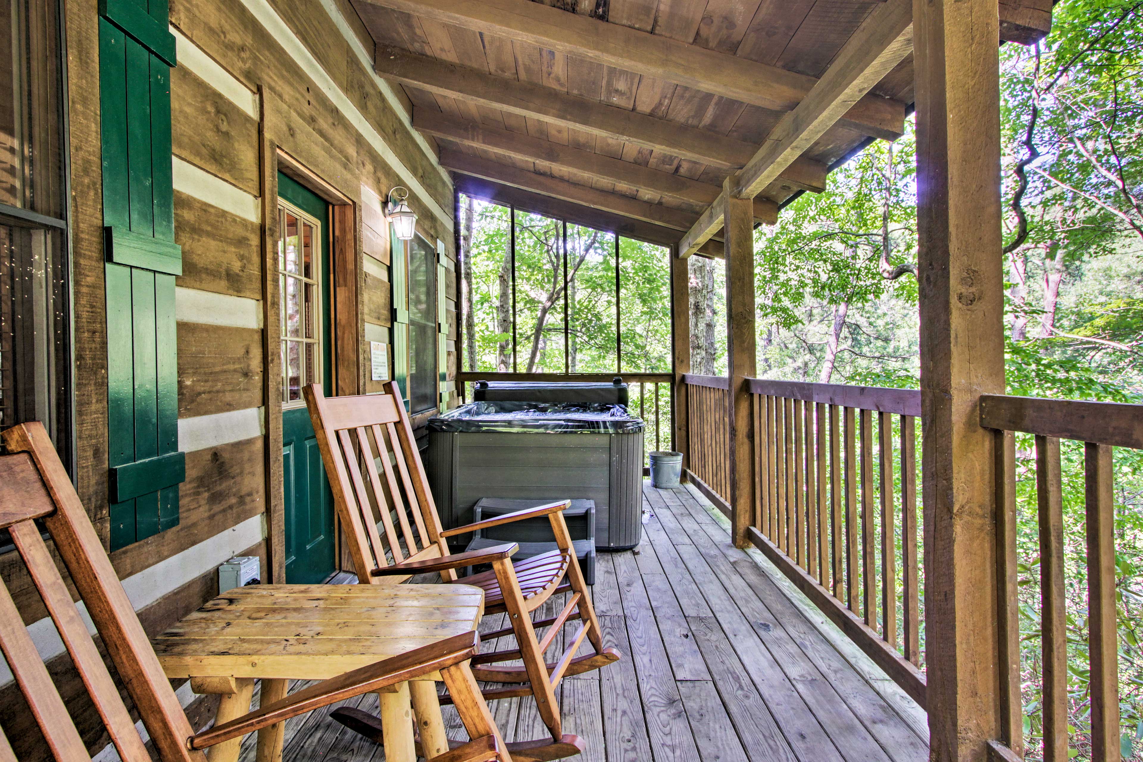 Private Deck | Private Hot Tub