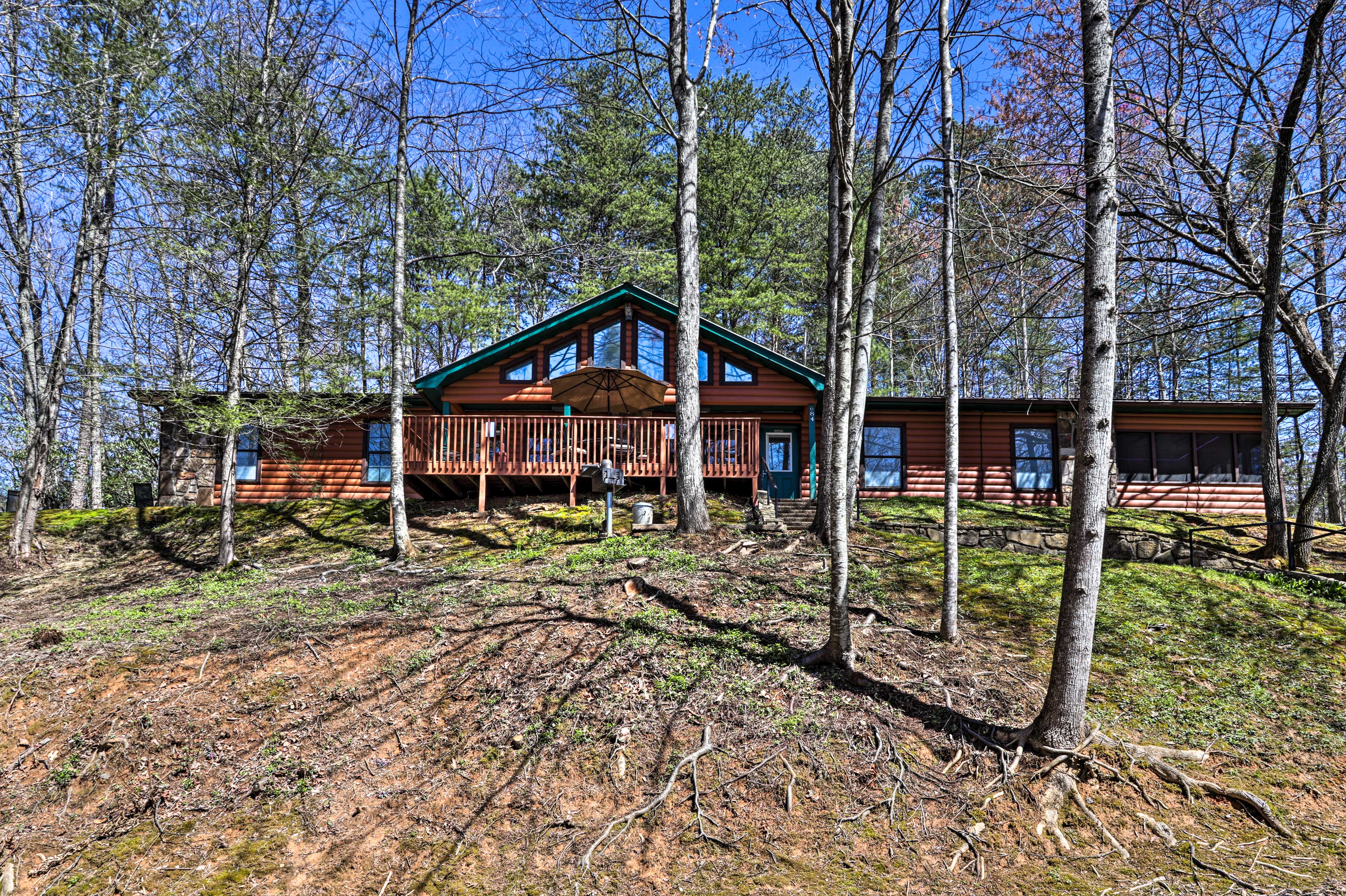 Cabin Exterior | Stairs to Enter