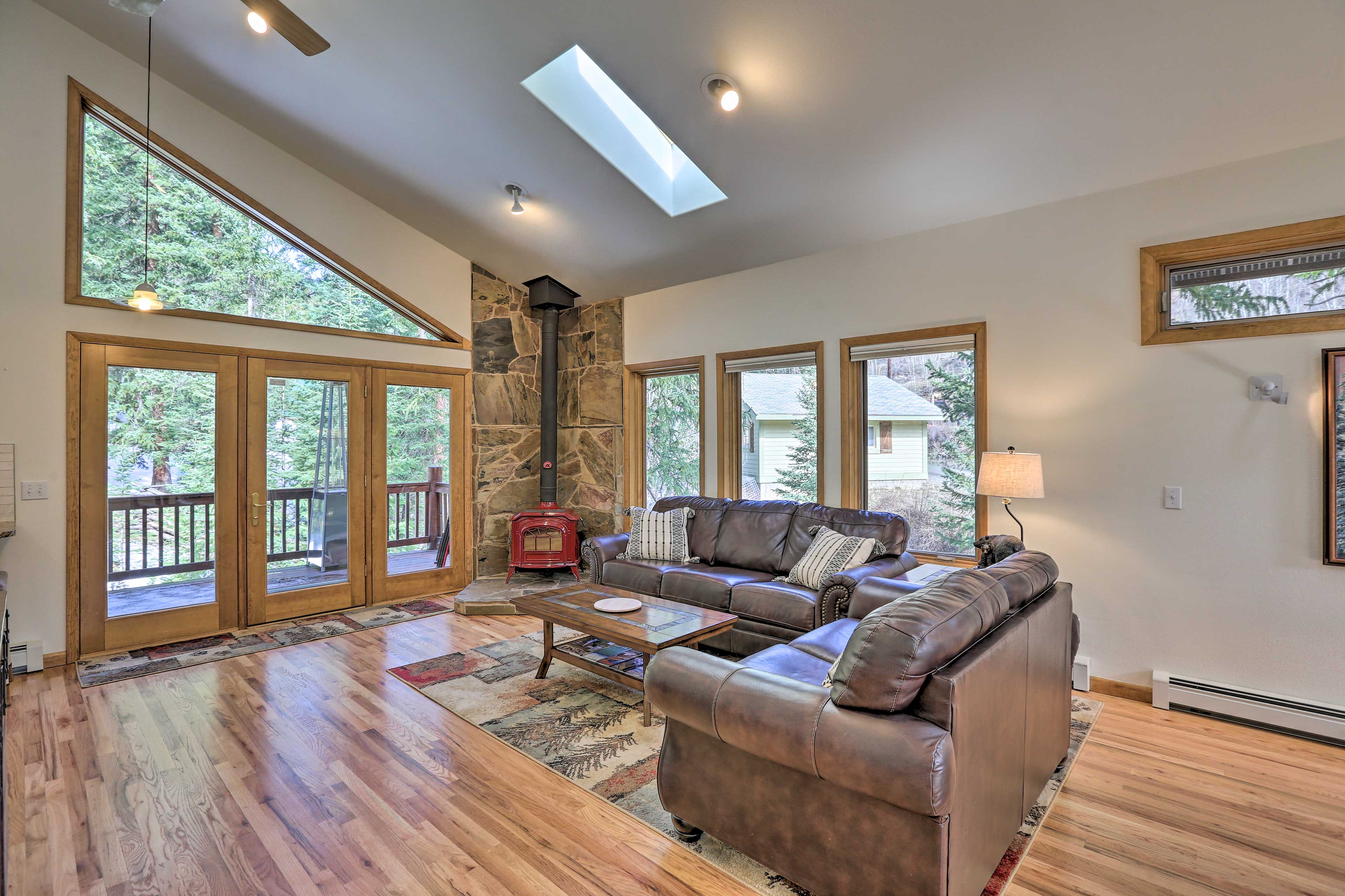 Living Room | Wood-Burning Stove