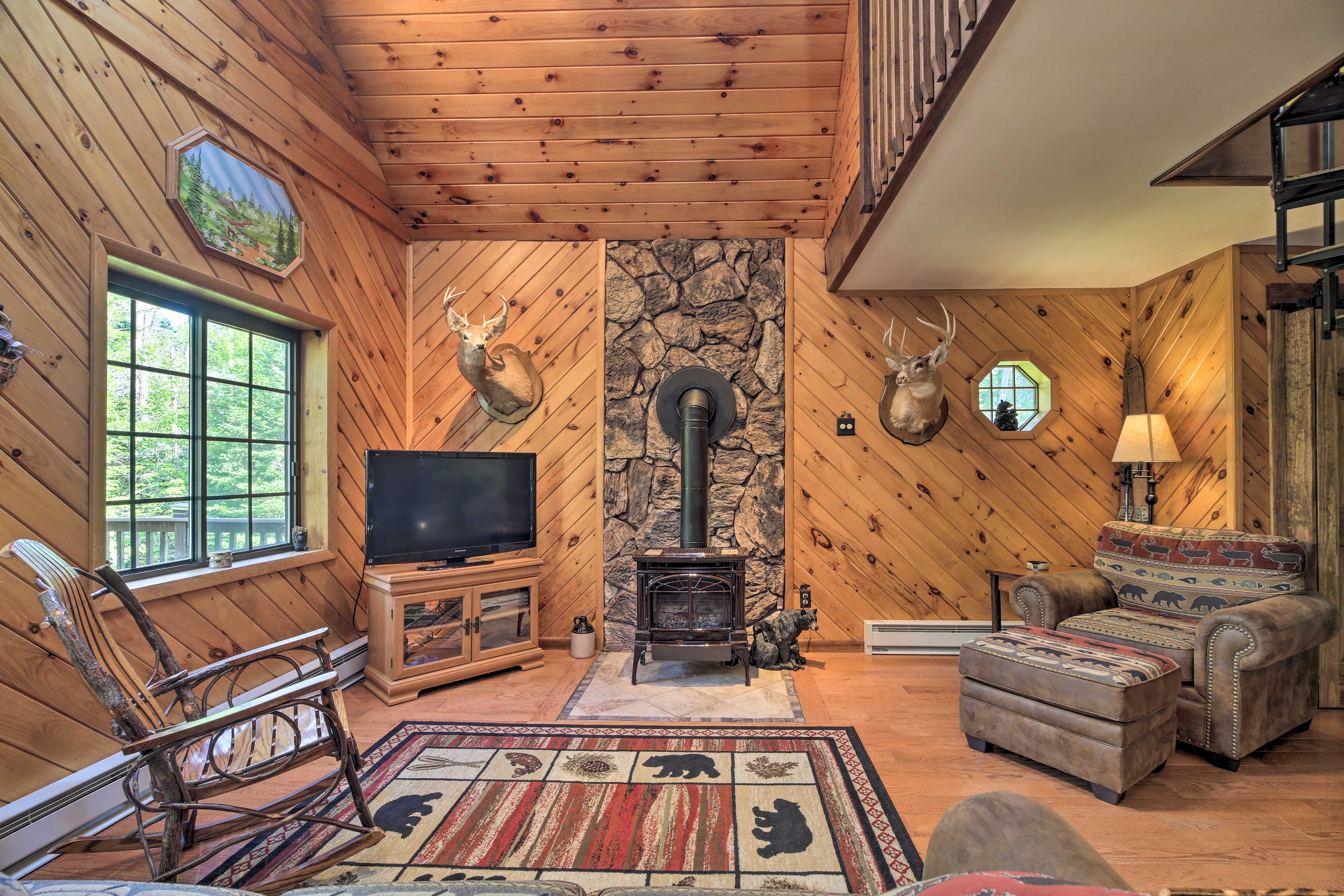 Living Room | Wood-Burning Stove