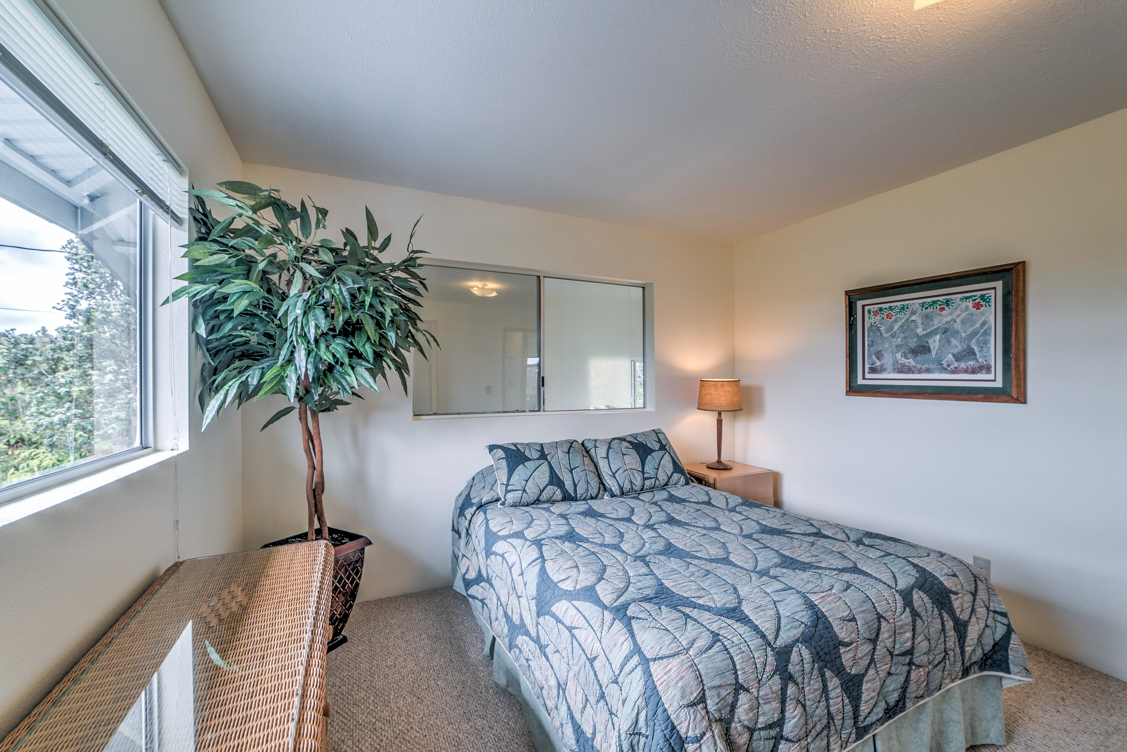 Both the second and third bedroom are furnished with queen beds.