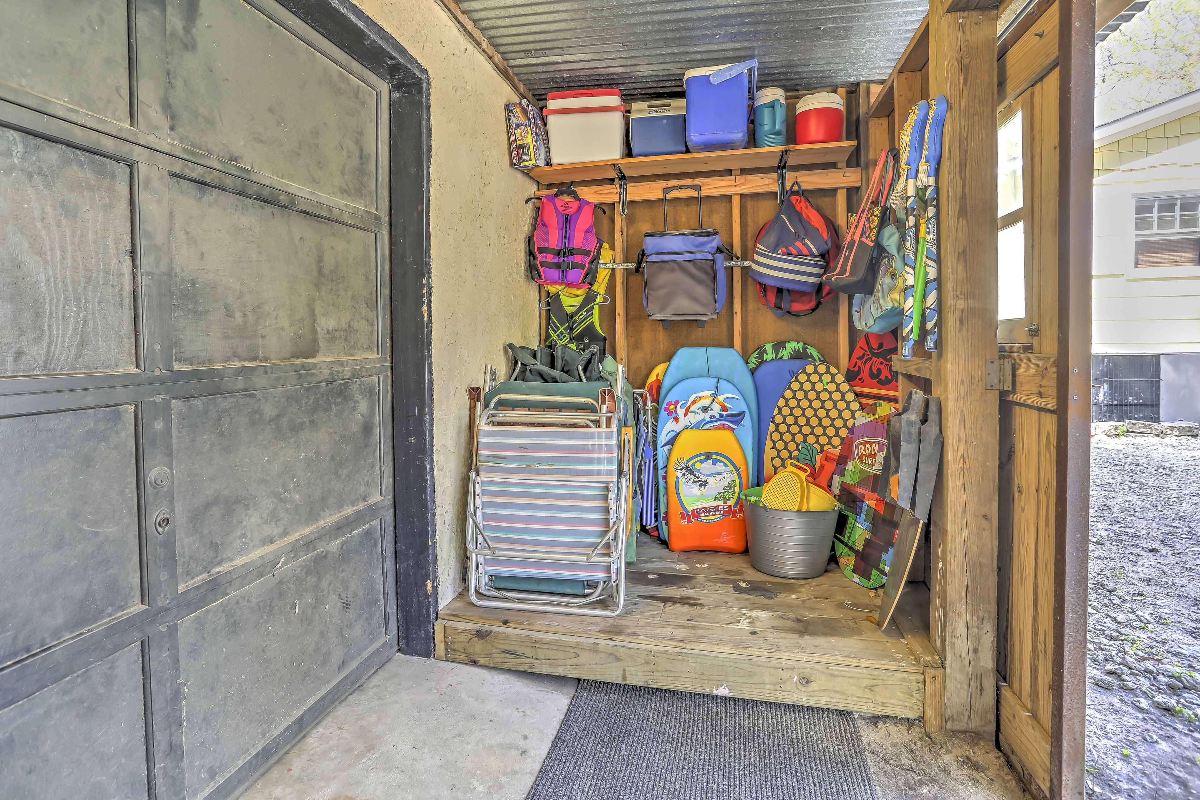 Beach Equipment Storage