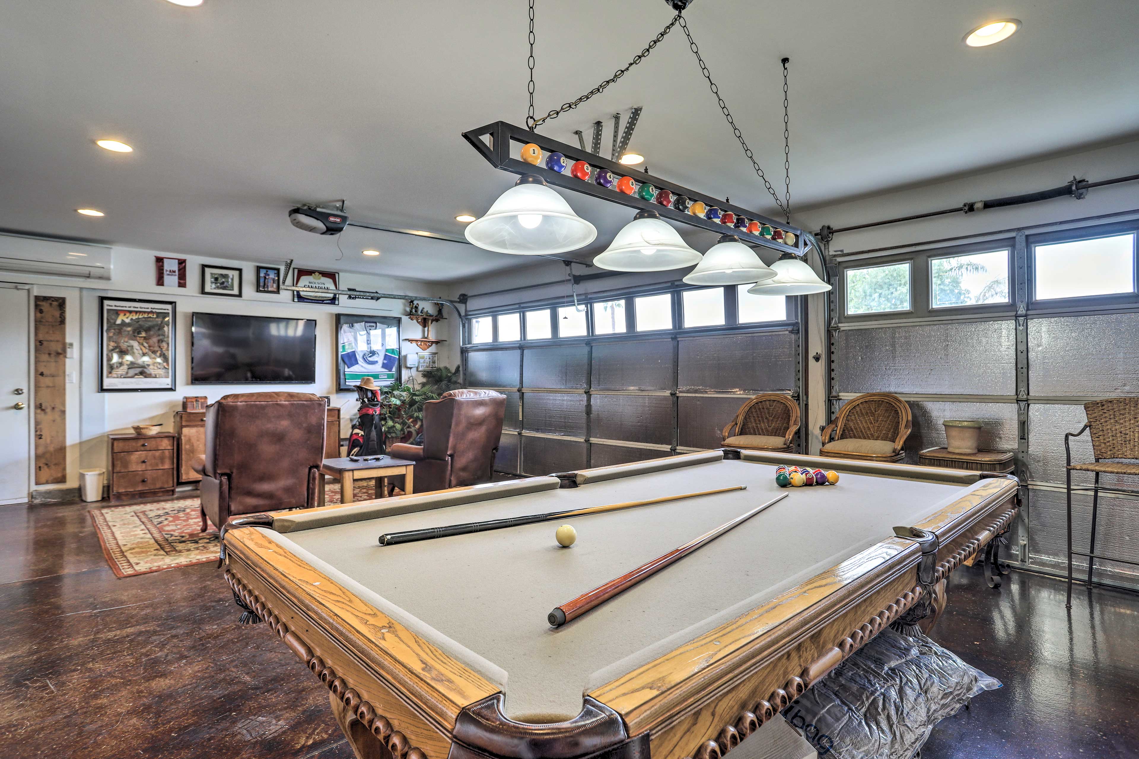 Game Room | Pool Table | Dartboard