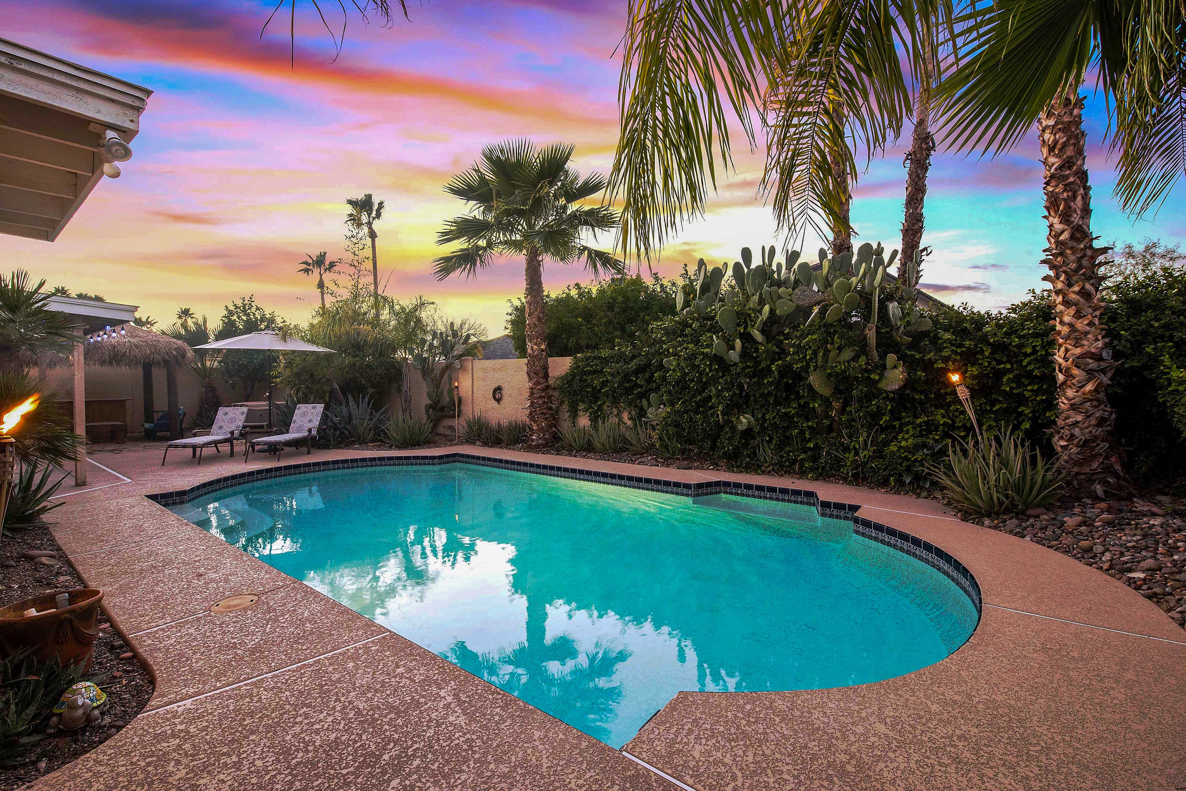 Scottsdale Vacation Rental | 4BR | 2BA | 1,790 Sq Ft | 2 Small Steps to Enter