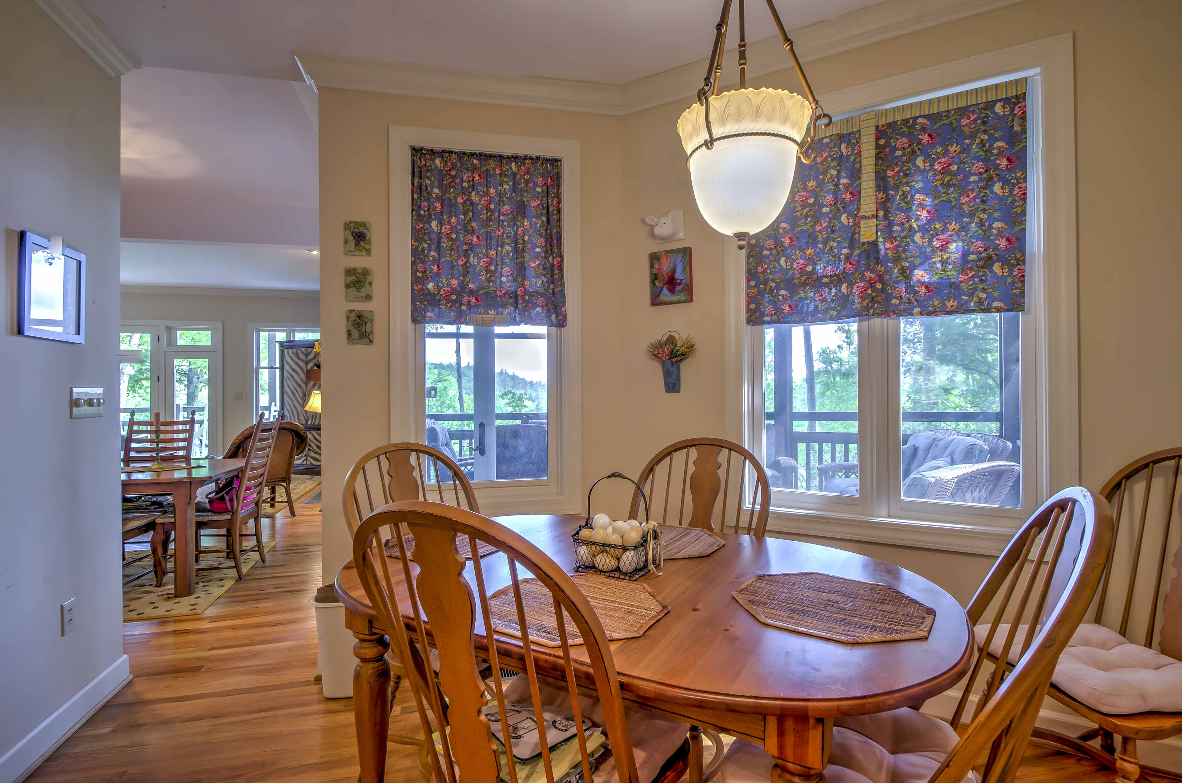 Cozy around the kitchen table!