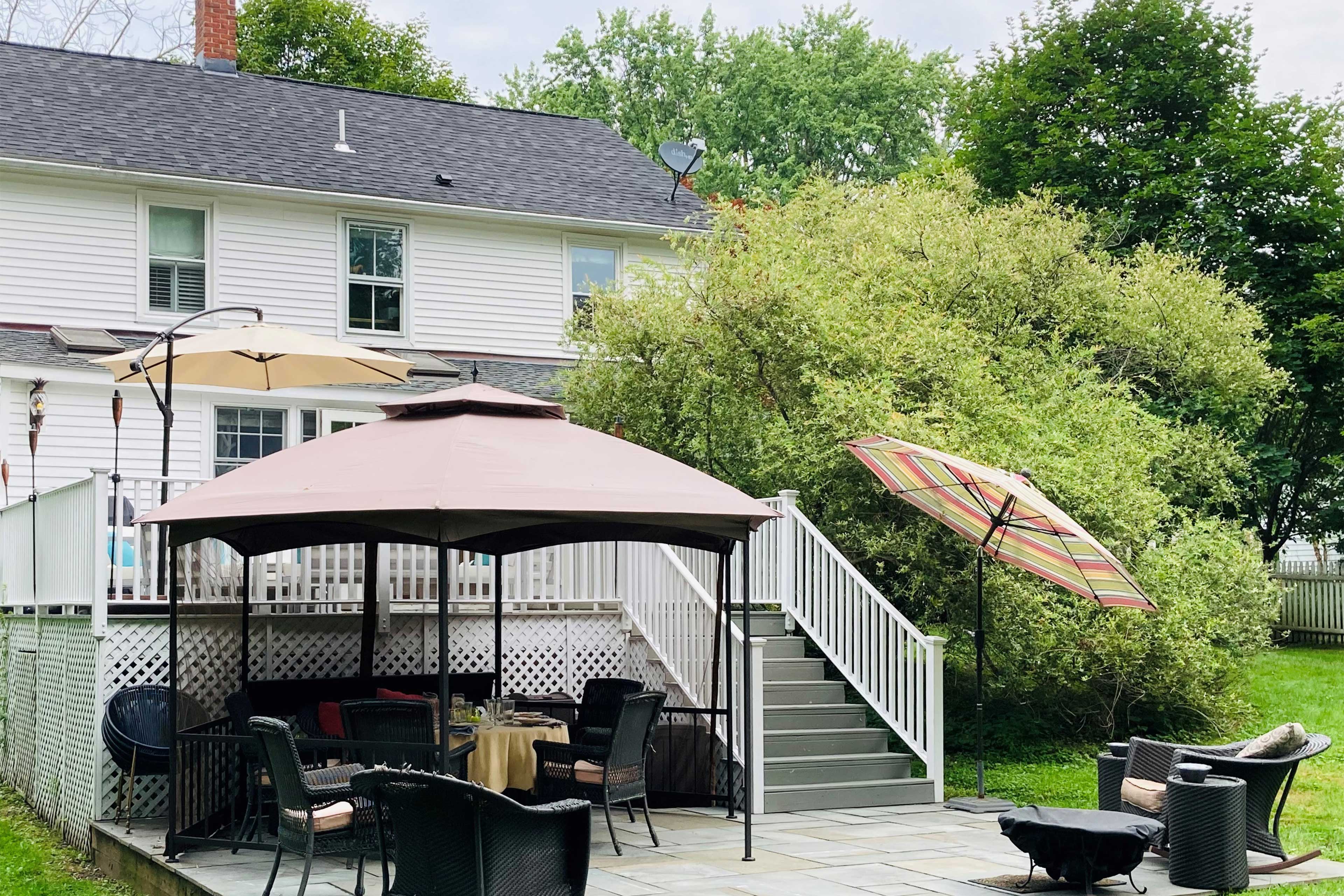 Furnished Patio | Gas Grill | Fire Pit