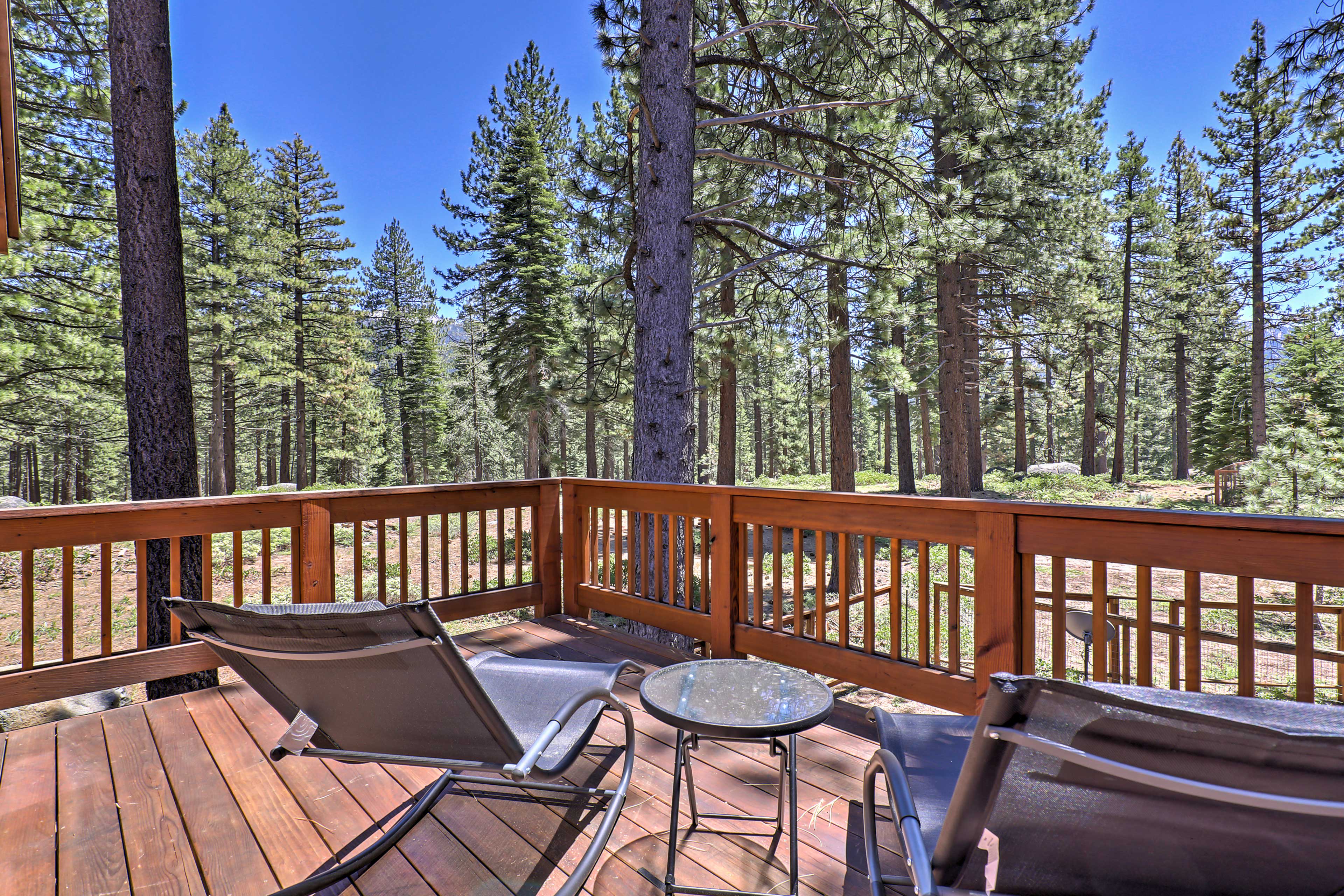 A fun retreat awaits at this 4-bedroom, 3-bath South Lake Tahoe vacation rental!
