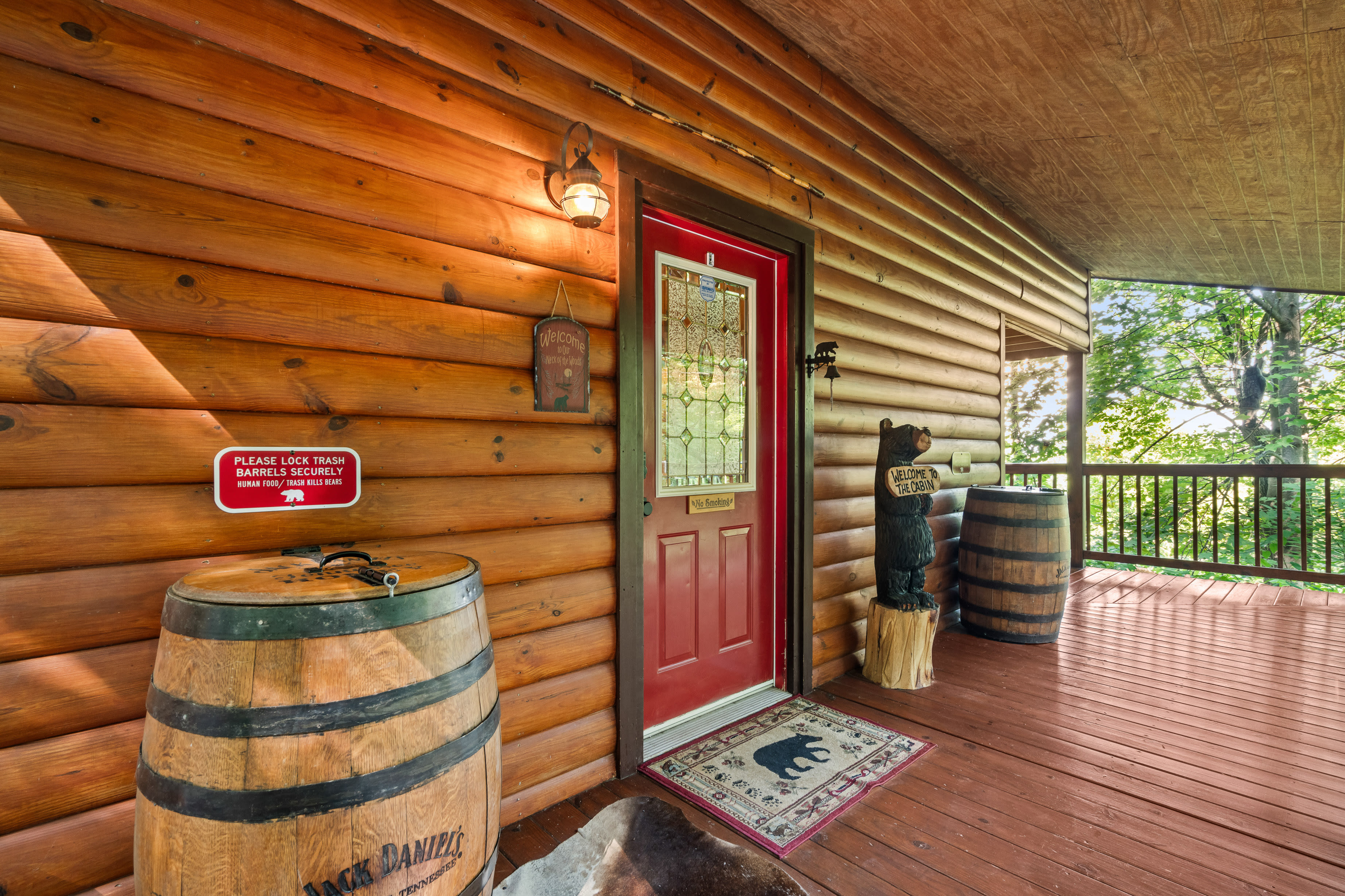 Cabin Entrance