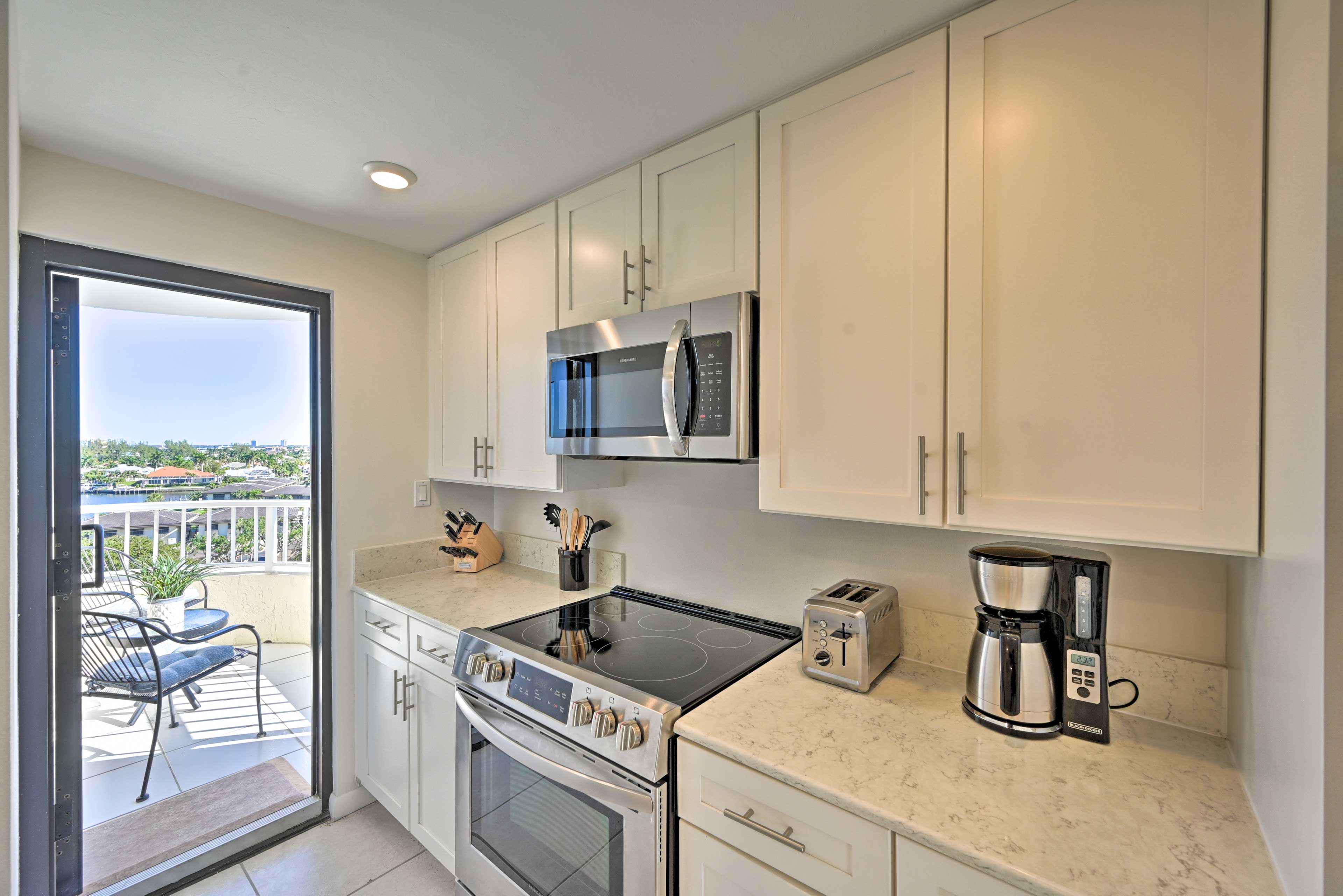 Fully Equipped Kitchen | Balcony Access