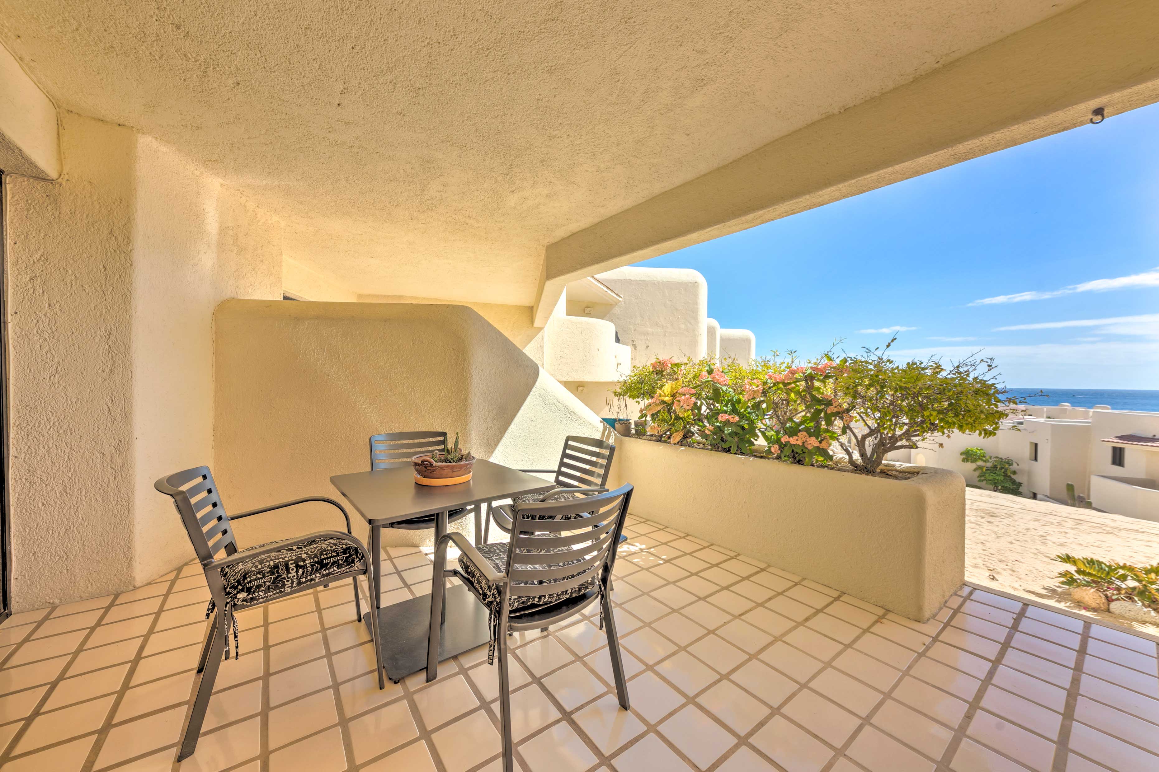 Private Patio | Ocean Views