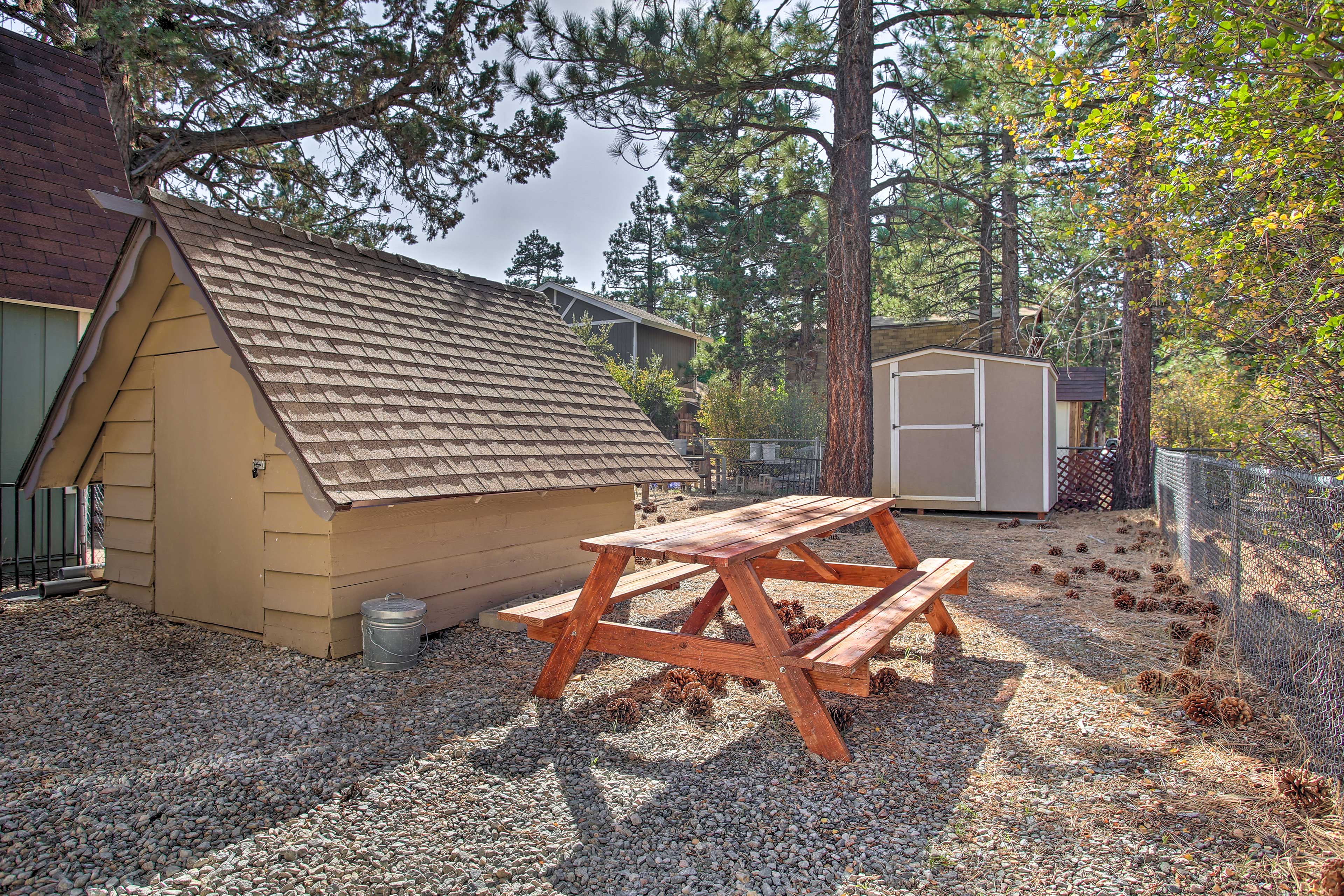 Private Backyard Area