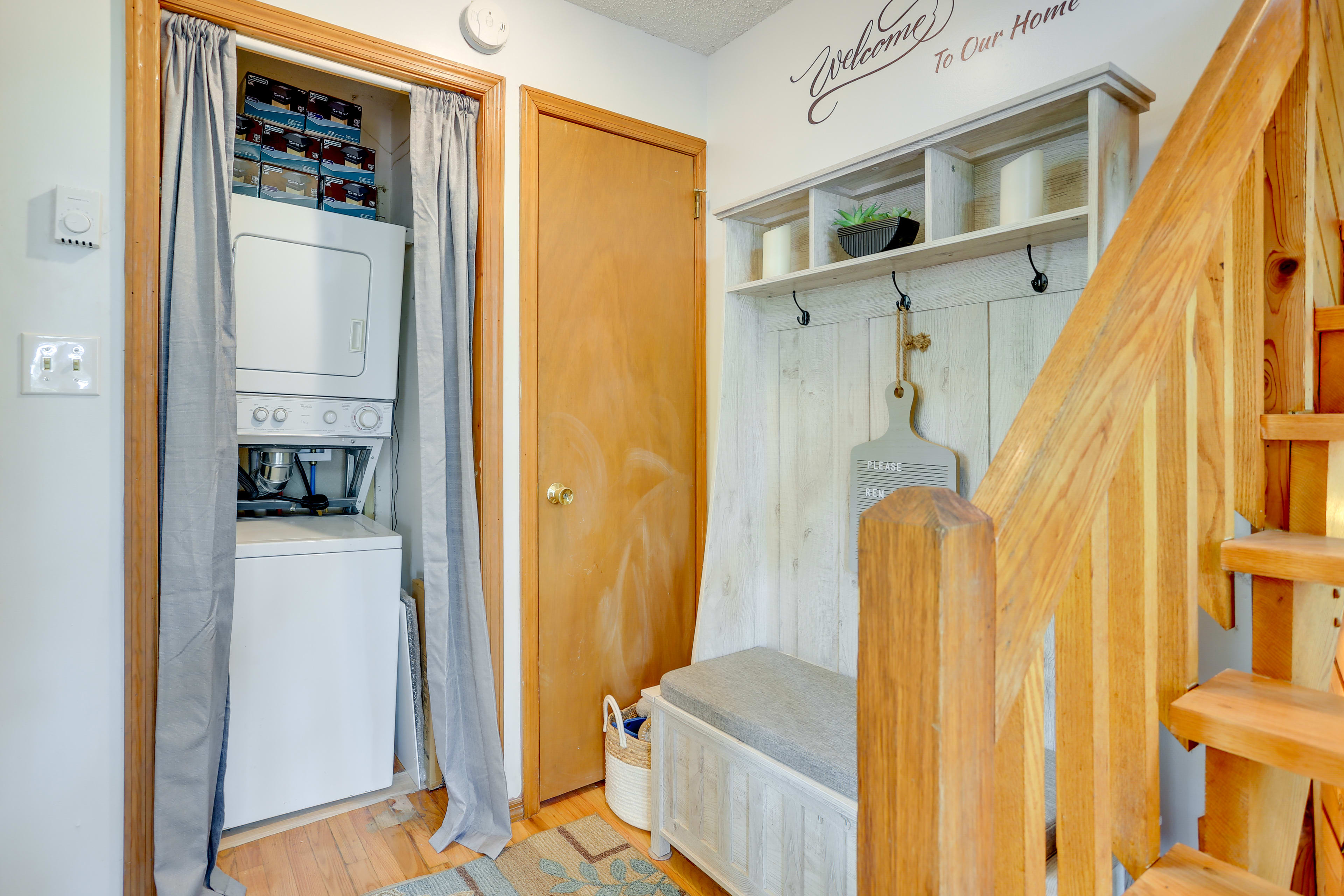 Laundry Area | Washer/Dryer | Iron/Board