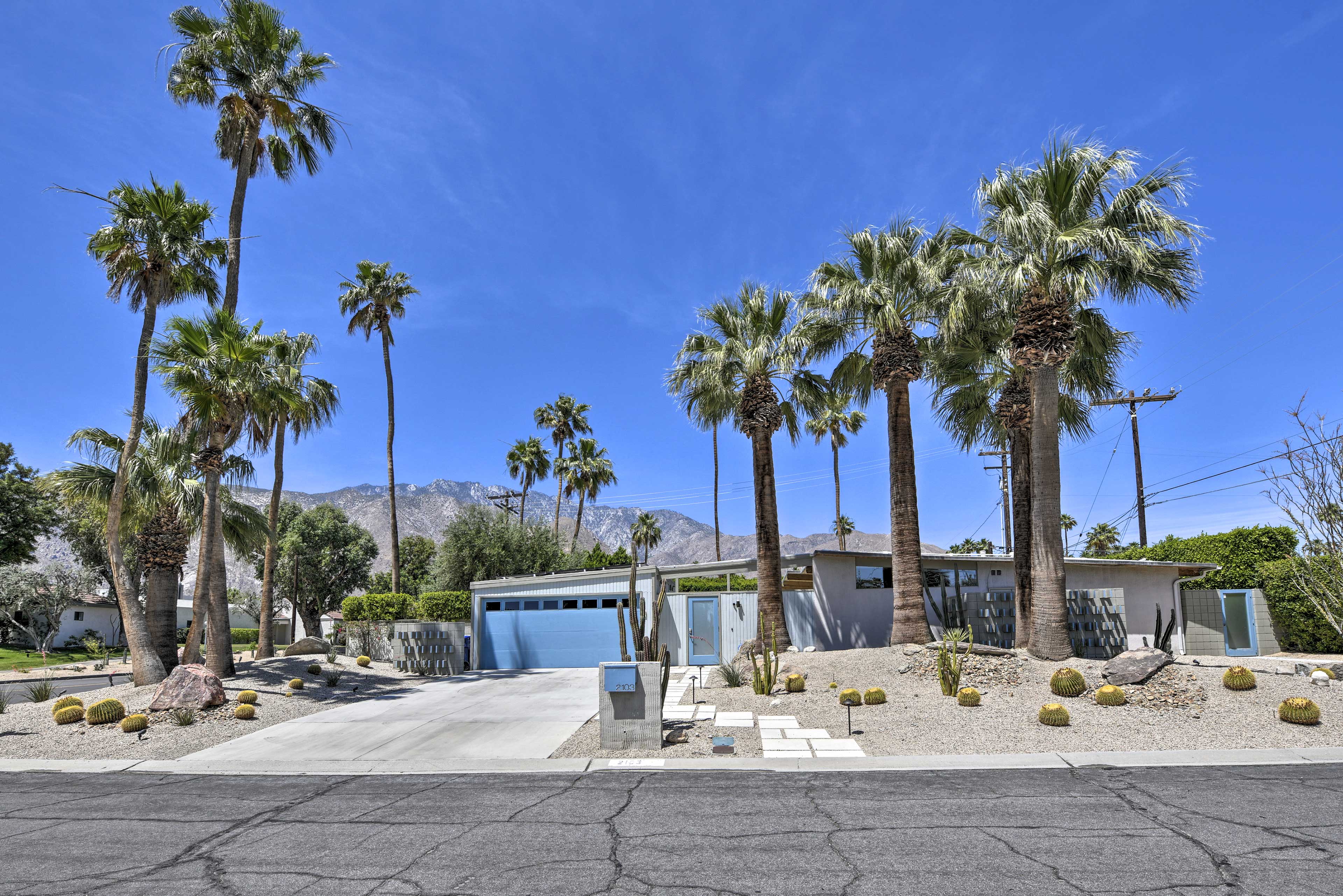 Palm Springs Vacation Rental | 3BR | 2BA | Step-Free Access | 1,456 Sq Ft