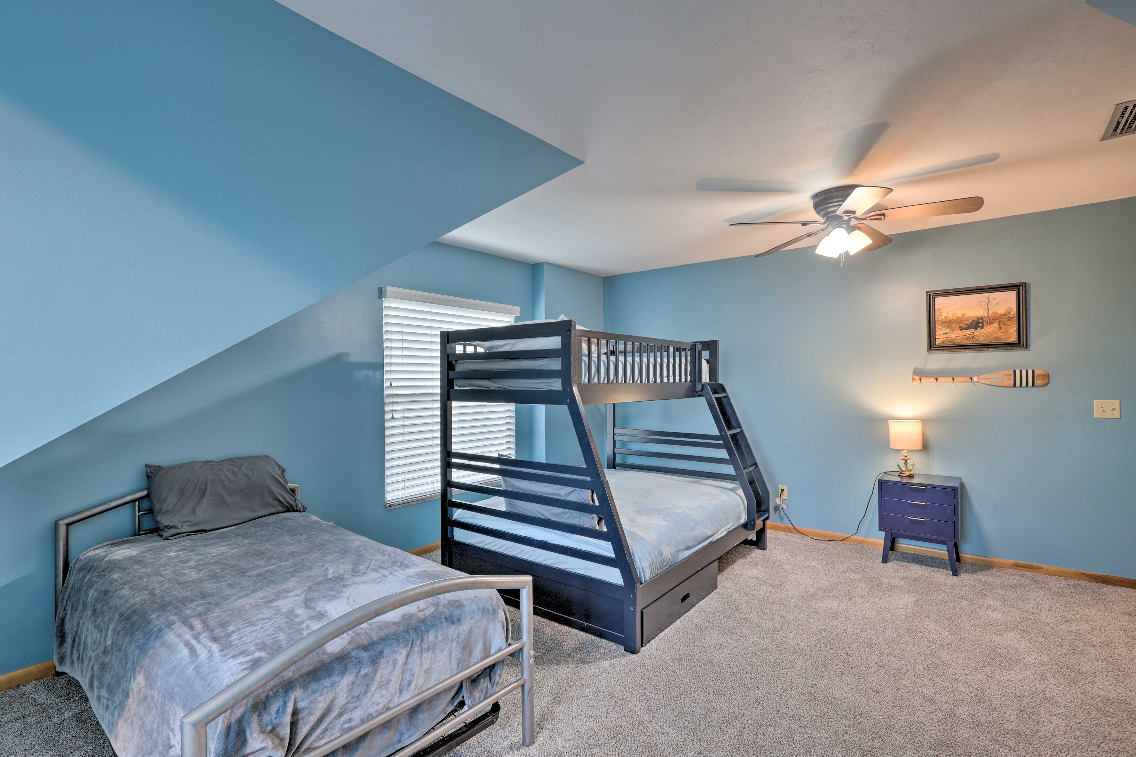 Bedroom 5 | Twin Bed | Twin/Full Bunk Bed