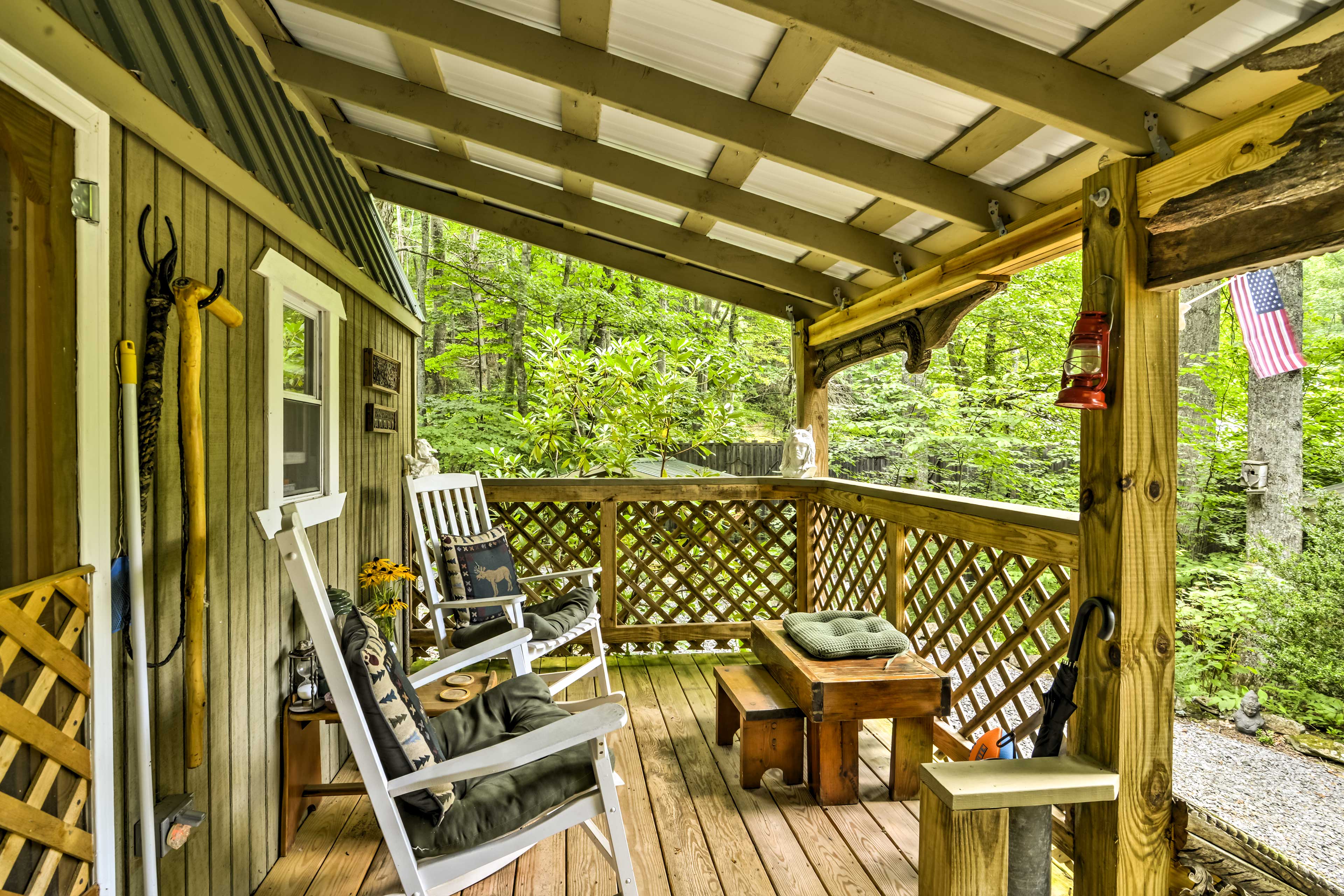 Main Cabin | Furnished Deck | Scenic Views