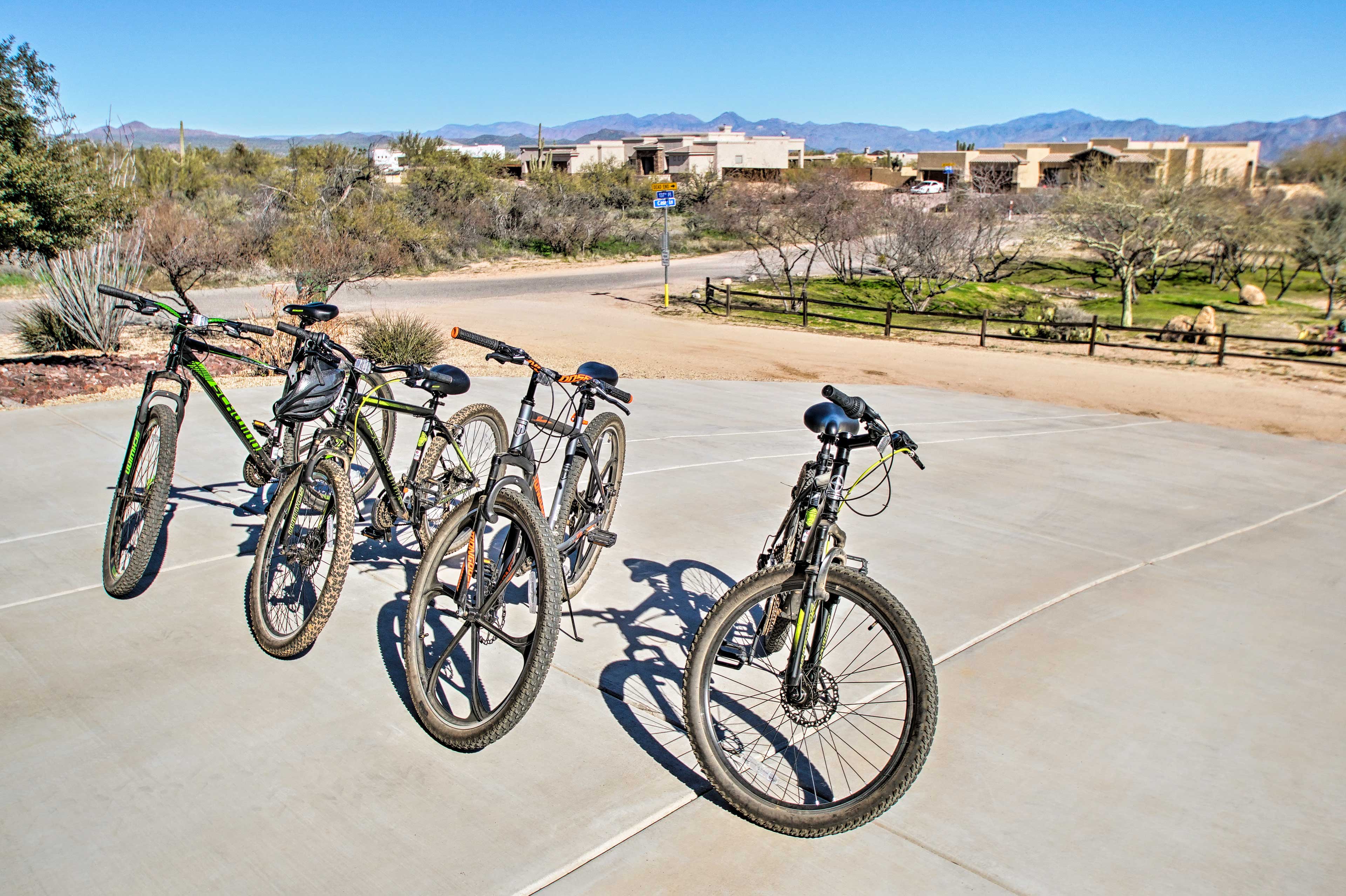 Front Yard | 4 Bicycles