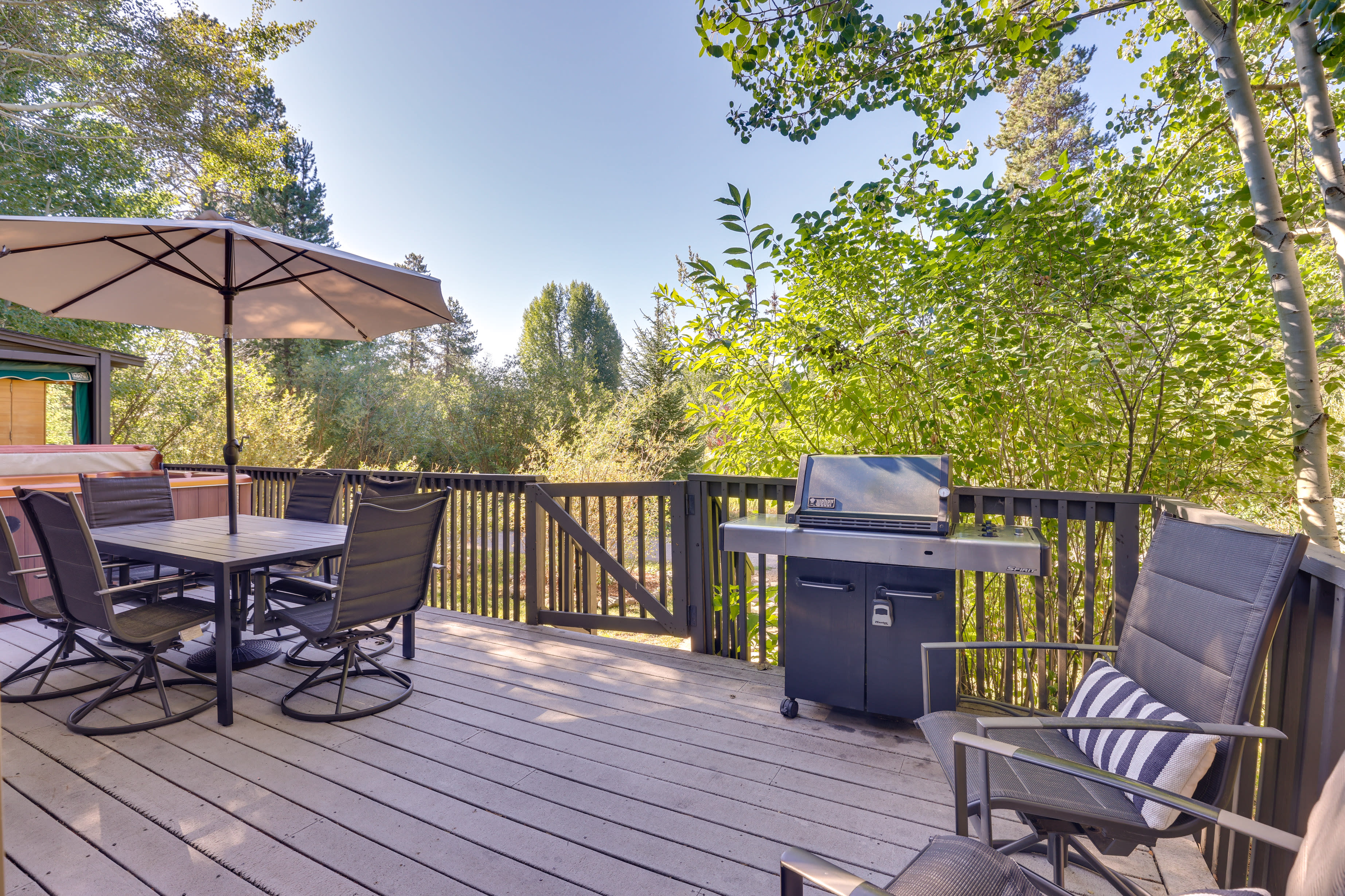 Furnished Deck | Private Hot Tub | Outdoor Dining | Mountain Views | Sauna