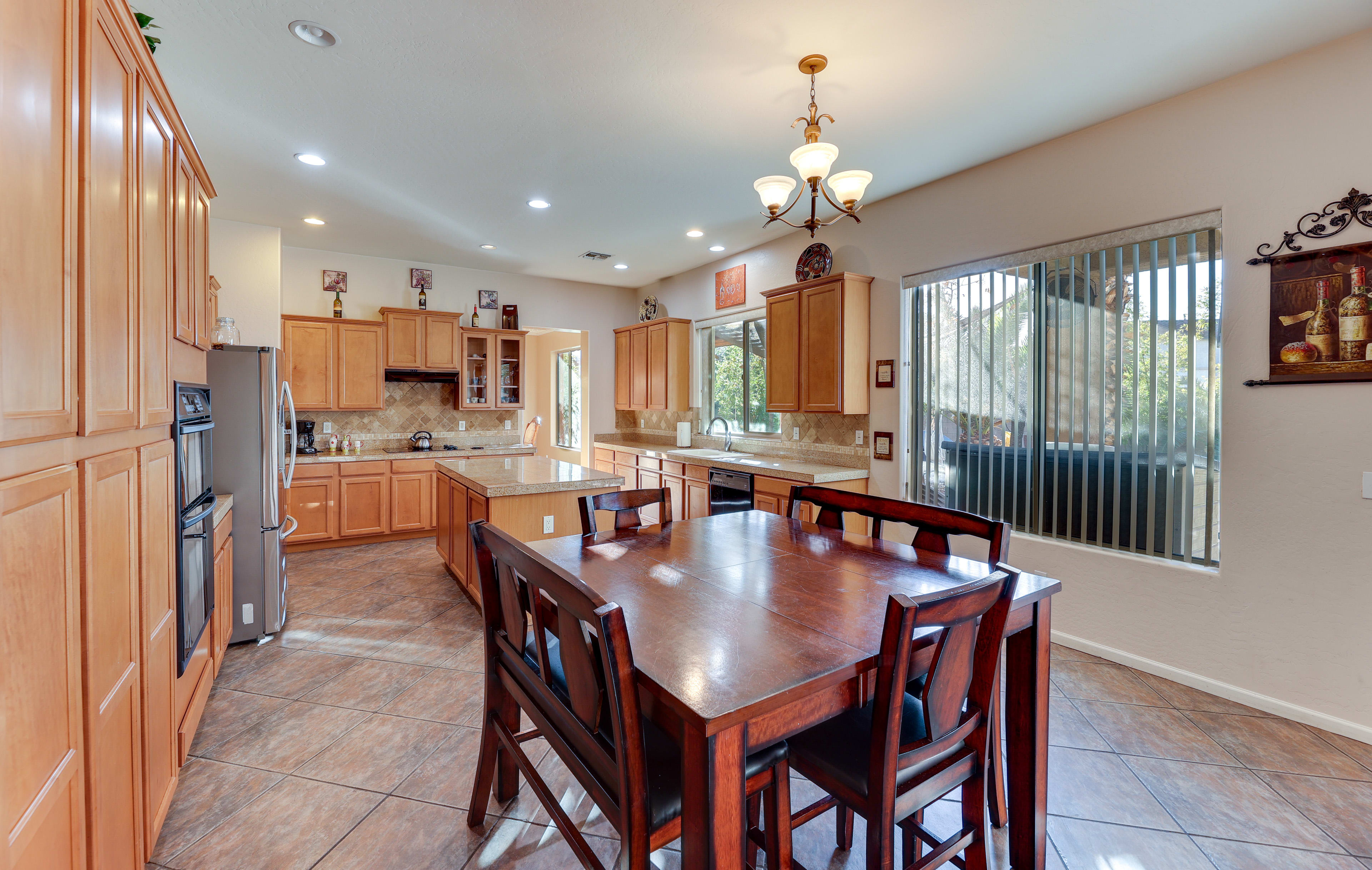 Kitchen & Dining Area | Self Check-In | Multi-Level Property