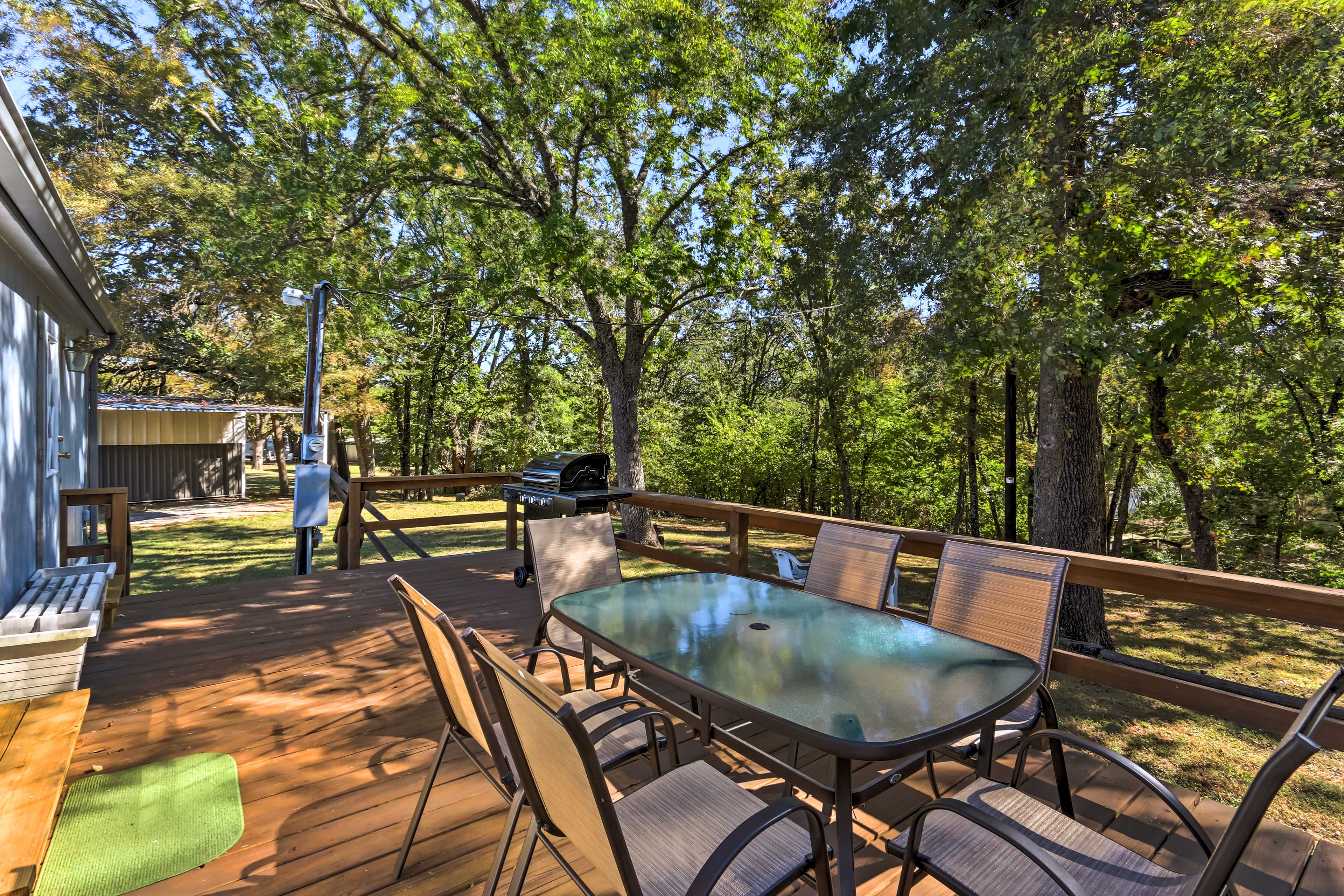 Private Deck | Single-Story Home