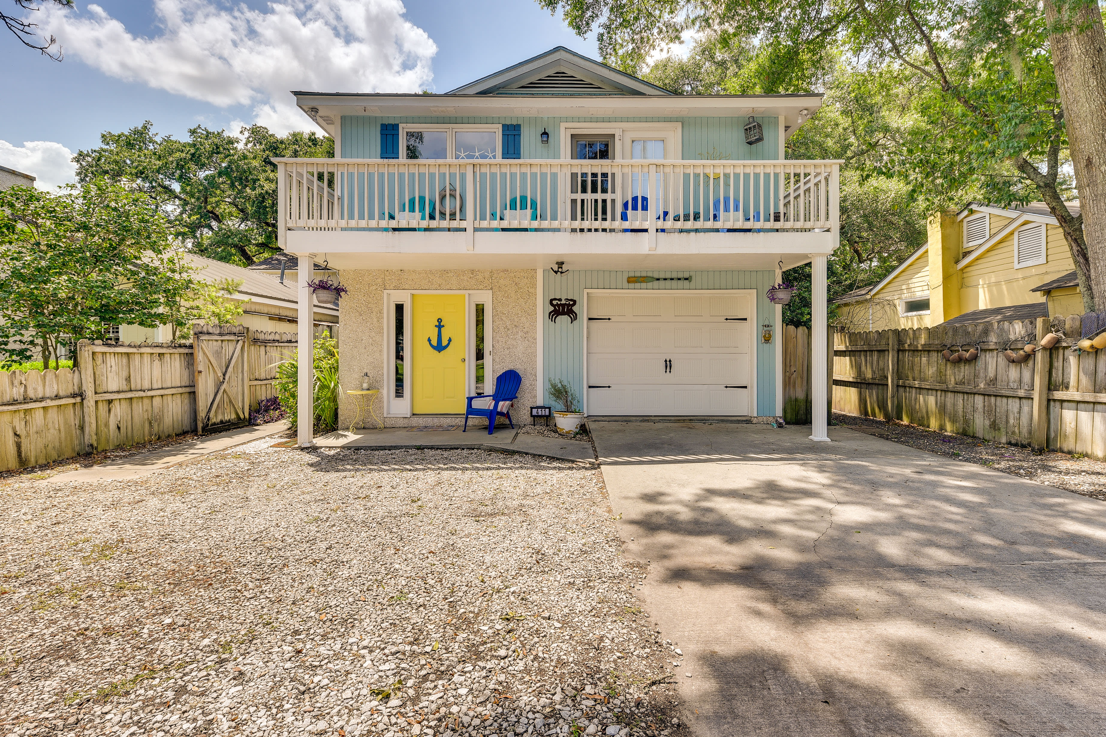 St. Simons Island Vacation Rental | 5BR | 3BA | Stairs Required