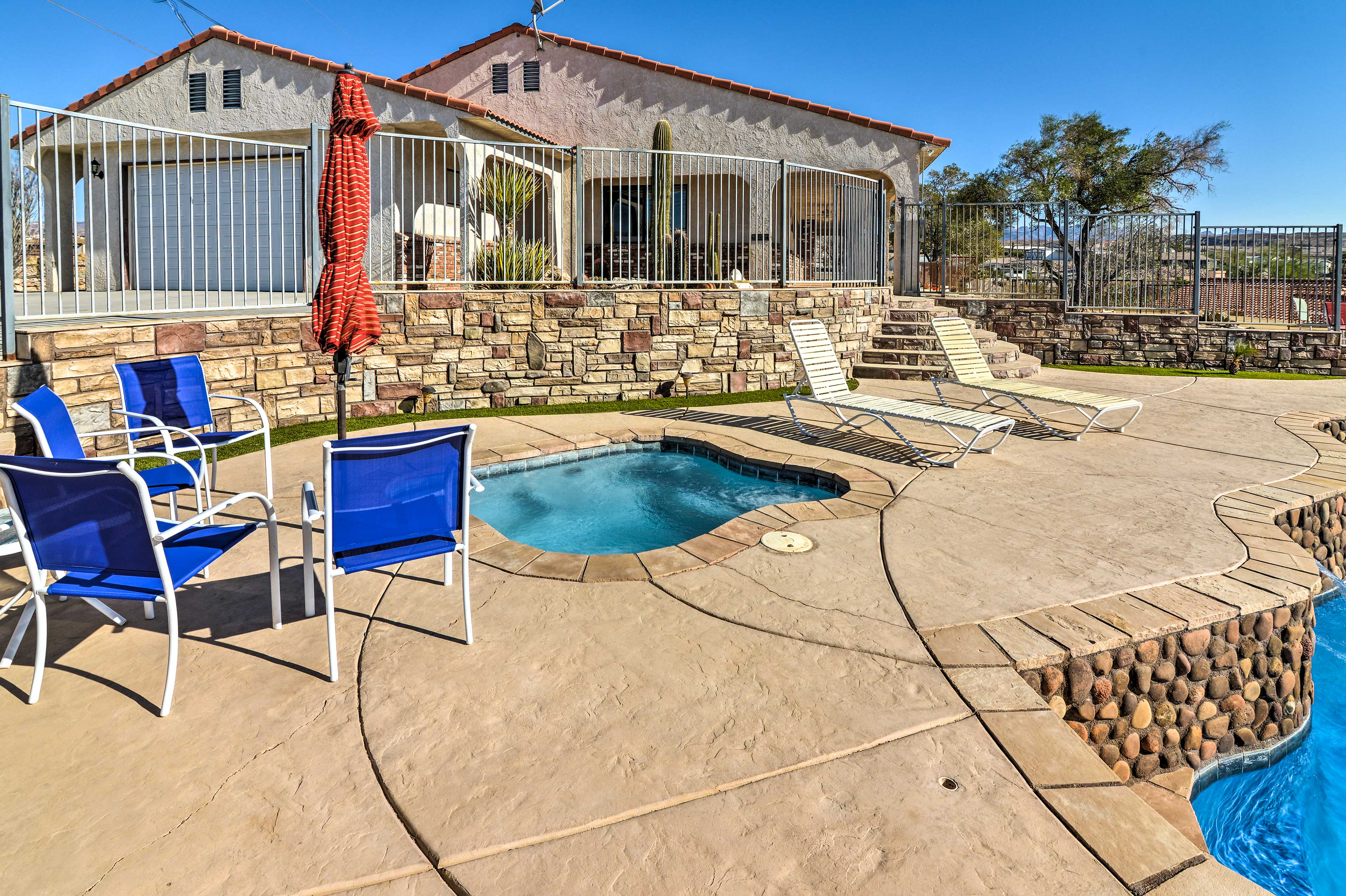 Home Exterior | Private Pool & Jacuzzi | Fire Pit